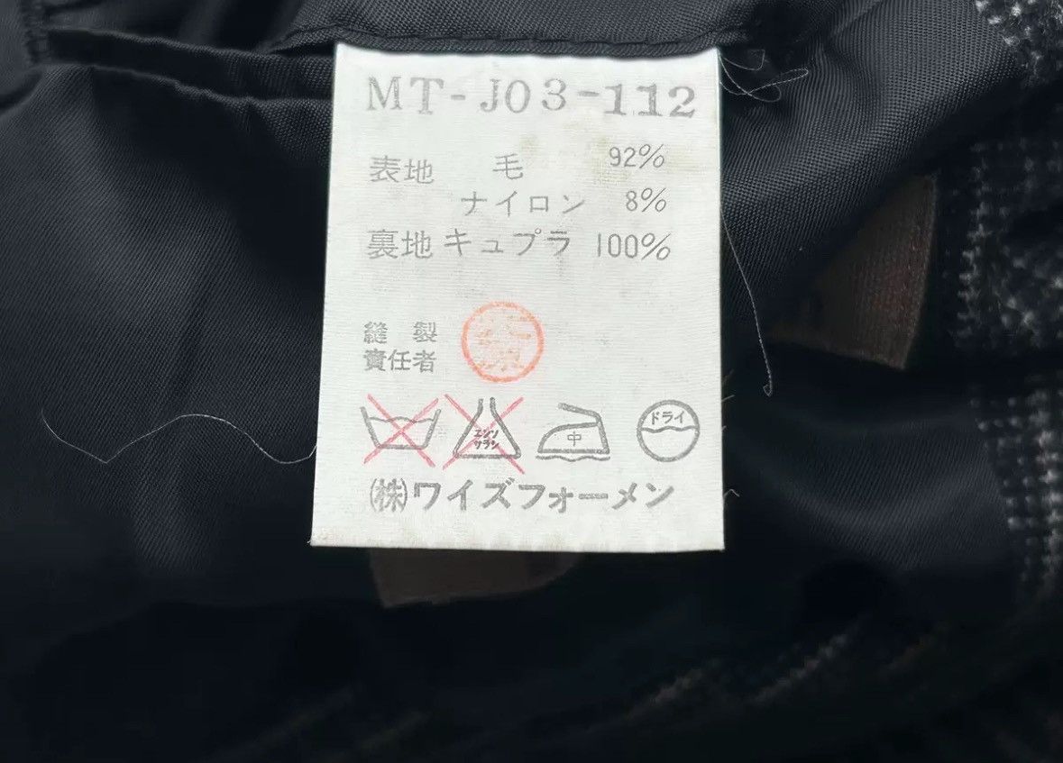 Yohji Yamamoto Yohji Yamamoto 80s Black Grey Striped Suit 2412-Nextarrow Size US M / EU 48-50 / 2 - 6 Thumbnail