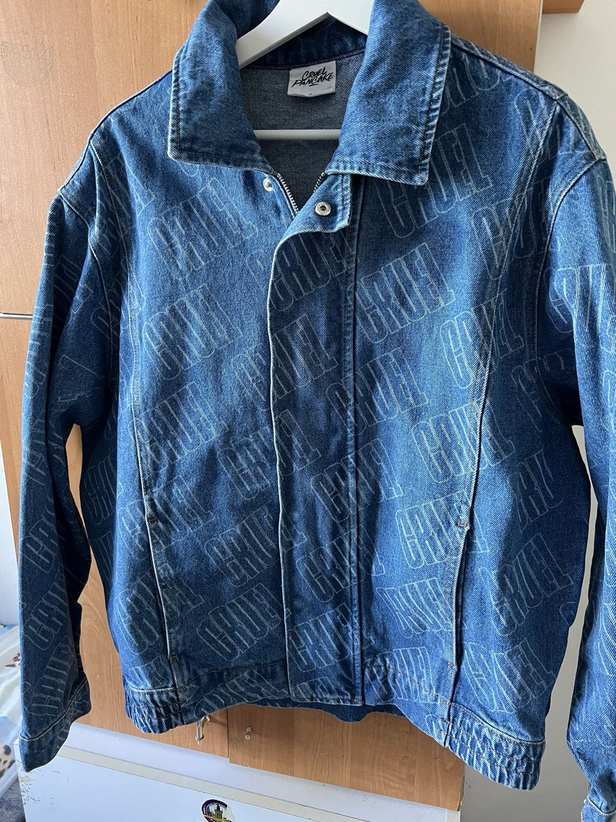Designer × Diesel × Vintage Vintage diesel denim jacket archive avant garde punk 90s Size US M / EU 48-50 / 2 - 2 Thumbnail