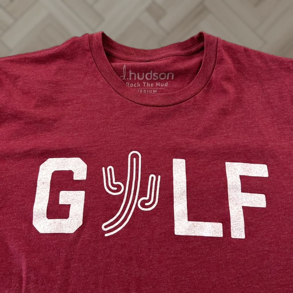 Hudson d.Hudson Dancin Cactus Short Sleeve T Shirt Men's M Red Maroon Shirt Mens M Short Sleeve T-Shirt Size US M / EU 48-50 / 2 - 1 Thumbnail