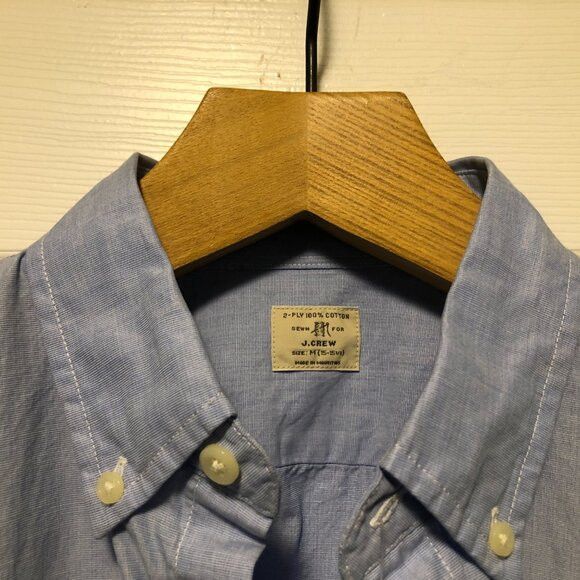 J.Crew j.crew men's new 100%cotton casual shirt size: M(15-15 1/2) Size US M / EU 48-50 / 2 - 4 Thumbnail