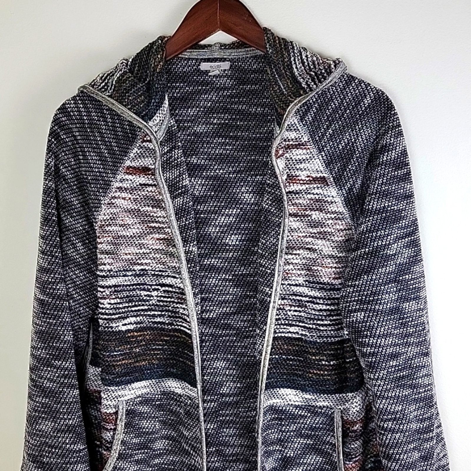 Anthropologie Anthropologie Ecote Knitted Cardigan Hooded size XS Boho Size XS / US 0-2 / IT 36-38 - 3 Thumbnail
