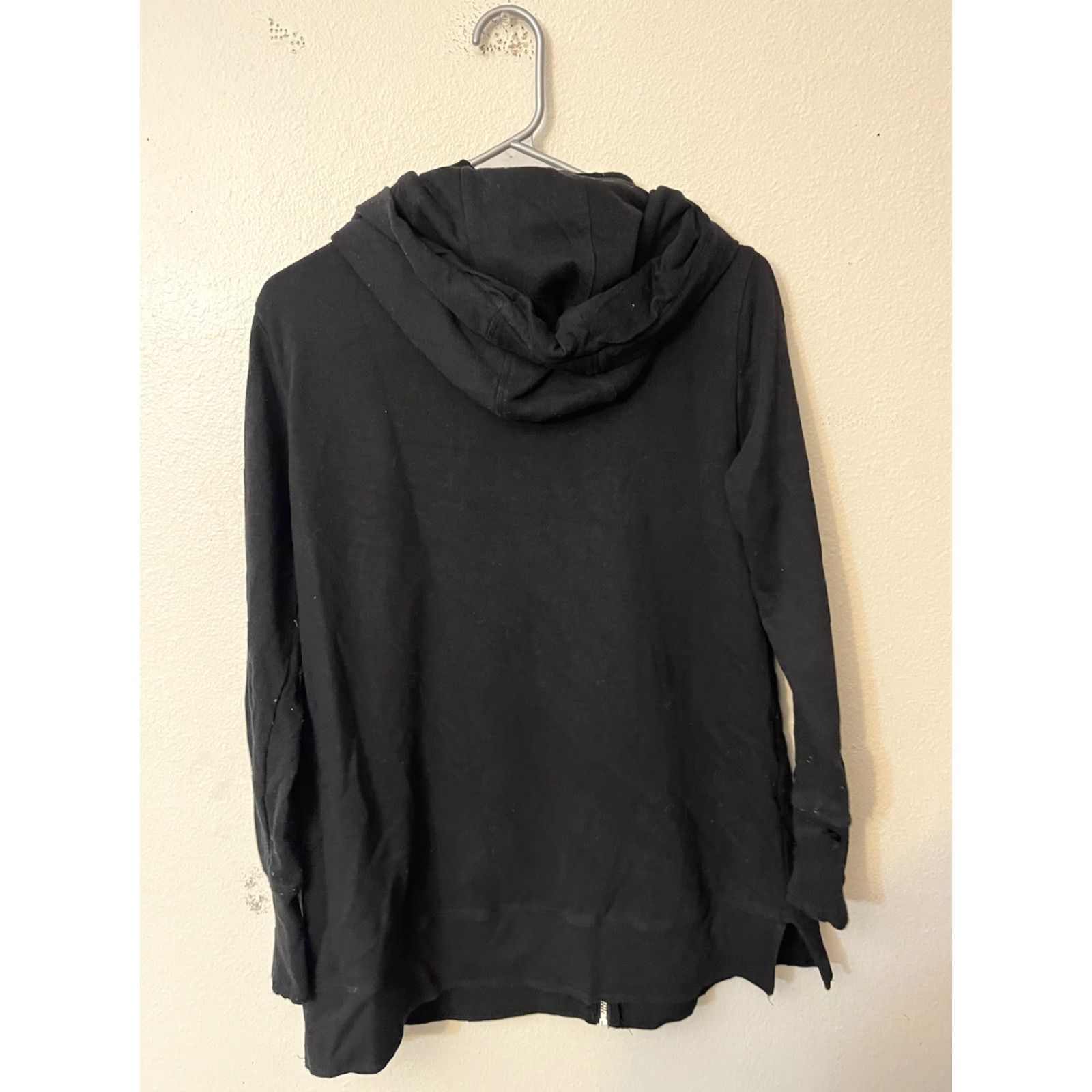 Calvin Klein Calvin Klein Performance Fleece Hoodie Womens Medium Black Logo Stripe Full Zip Size M / US 6-8 / IT 42-44 - 3 Thumbnail
