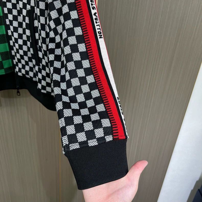 Louis Vuitton Louis Vuitton Checkerboard Knit Jacket-2506 Size US M / EU 48-50 / 2 - 4 Thumbnail