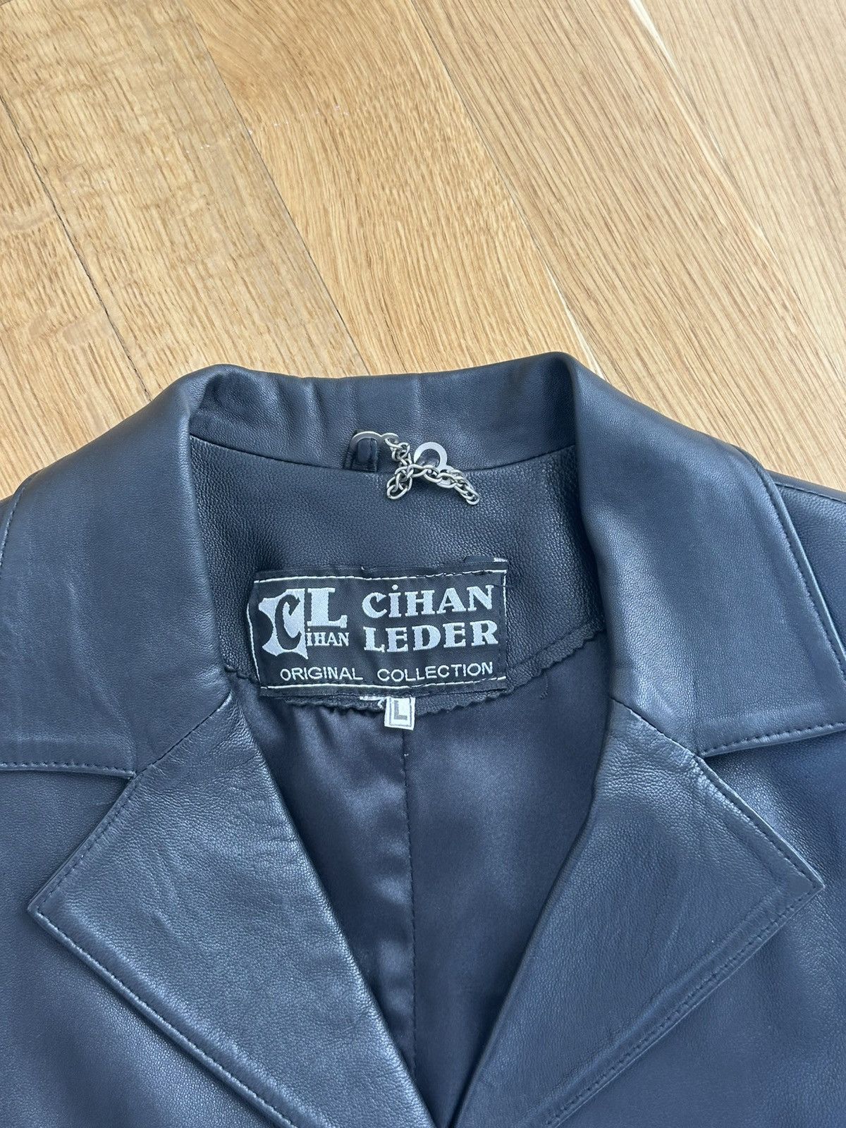 Vintage Vintage Crazy Biker Leather Jacket Y2K Size L / US 10 / IT 46 - 8 Thumbnail