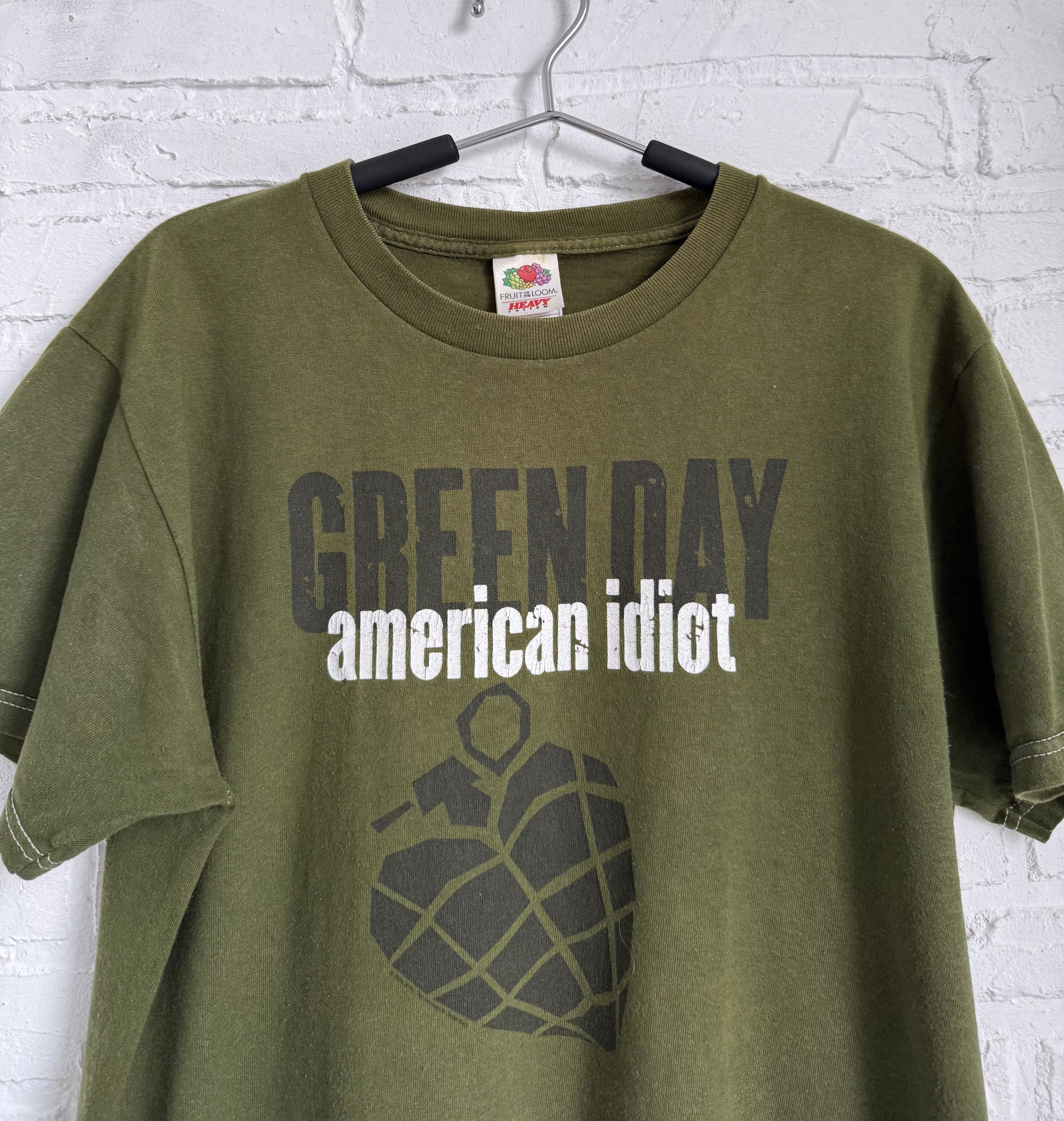Band Tees × Vintage Vintage 2004 Green Day American Idiot promo t-shirt Size US M / EU 48-50 / 2 - 2 Thumbnail