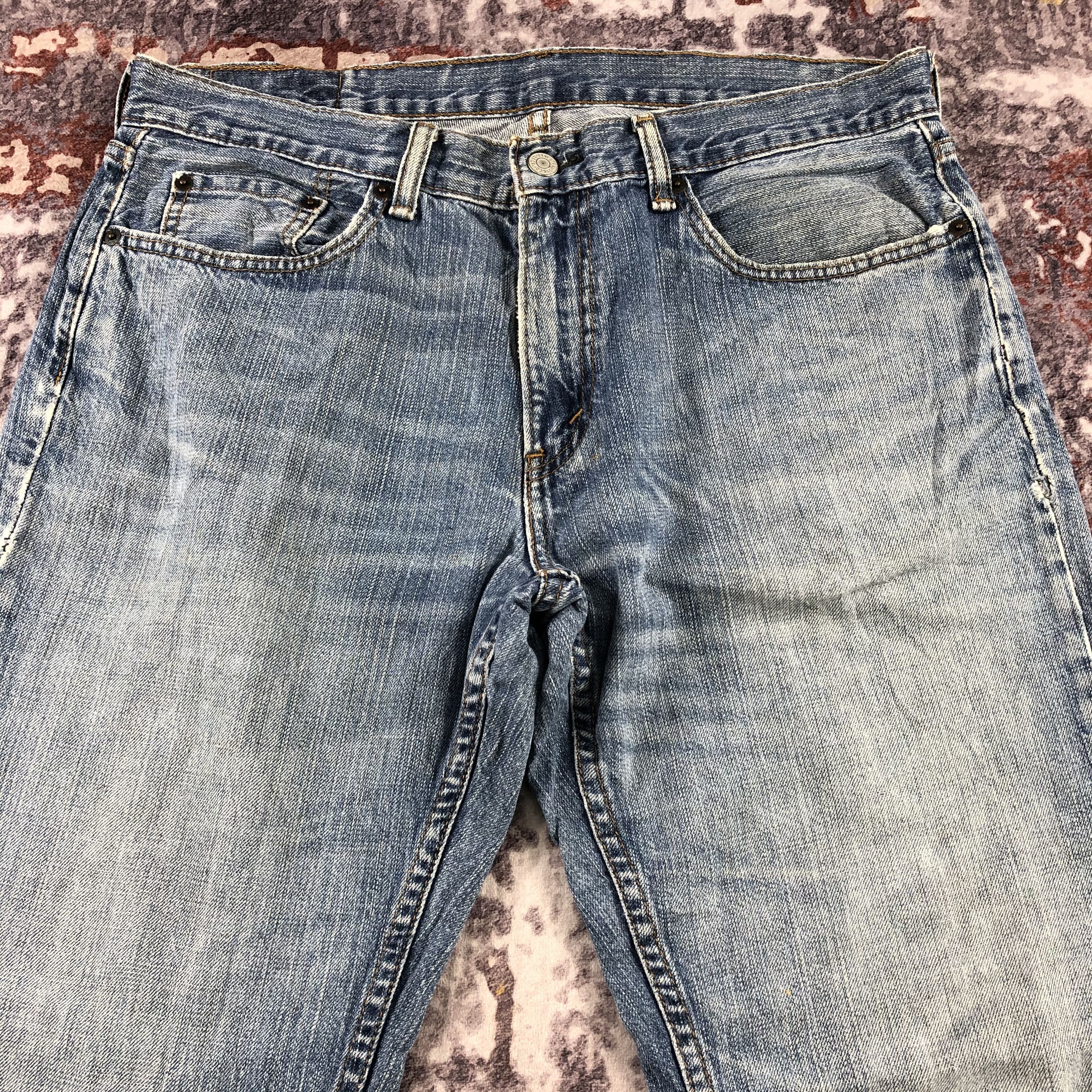 Levi's × Vintage Vintage Blue Wash Levis 559 Jeans-JM2988 Size US 35 - 3 Thumbnail
