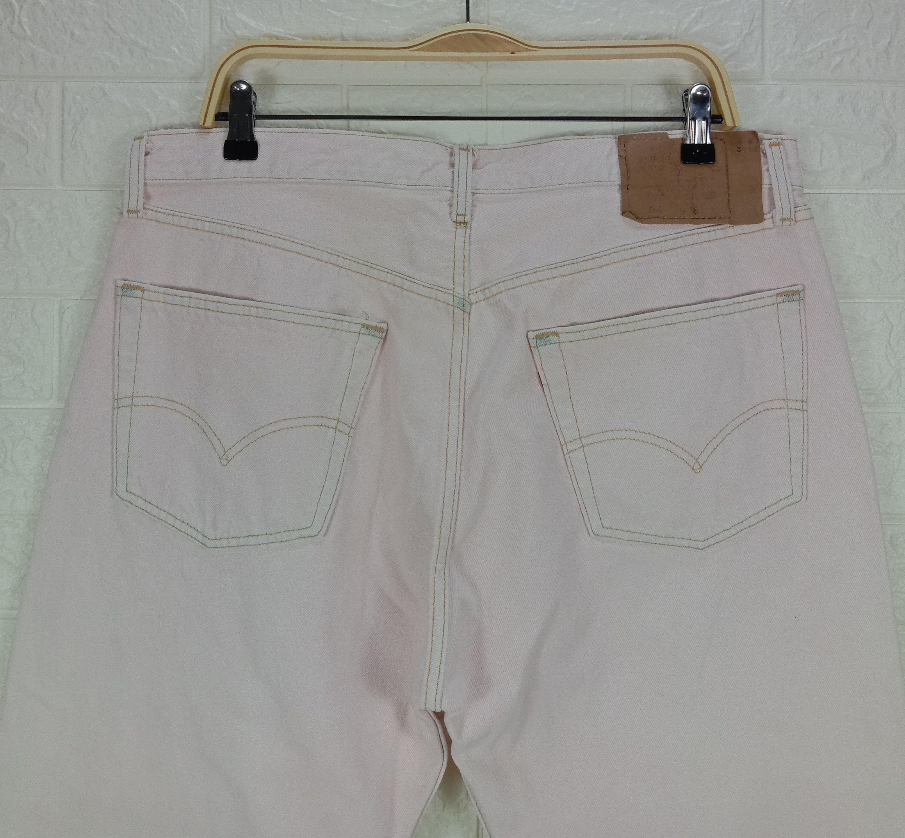 Levi's Vintage 90s Levi's 501 Jeans Buttons Fly Denim Size US 37 - 6 Thumbnail