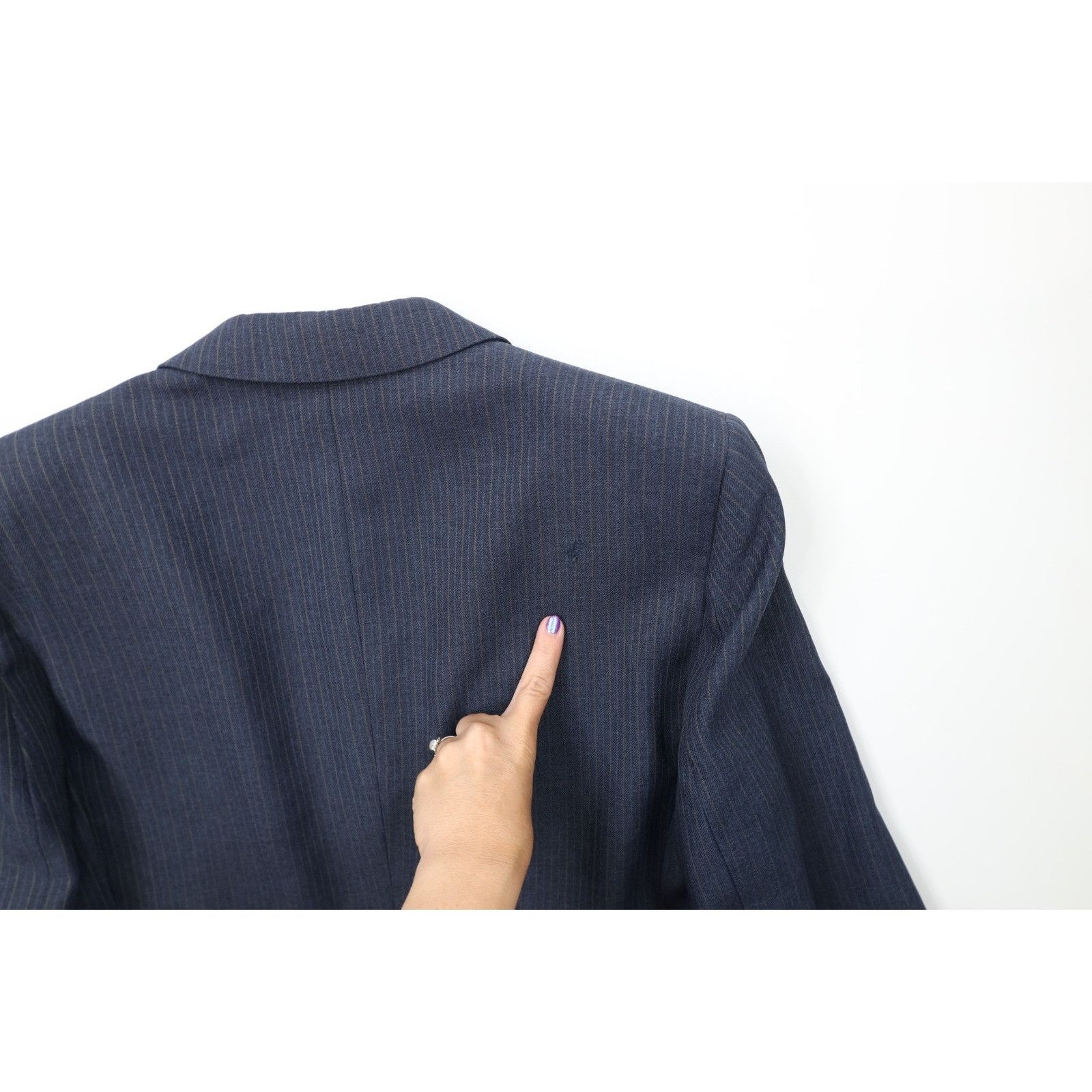 Vintage Vintage 70s Streetwear Distressed Striped 2 Piece Suit Size 44R - 10 Thumbnail
