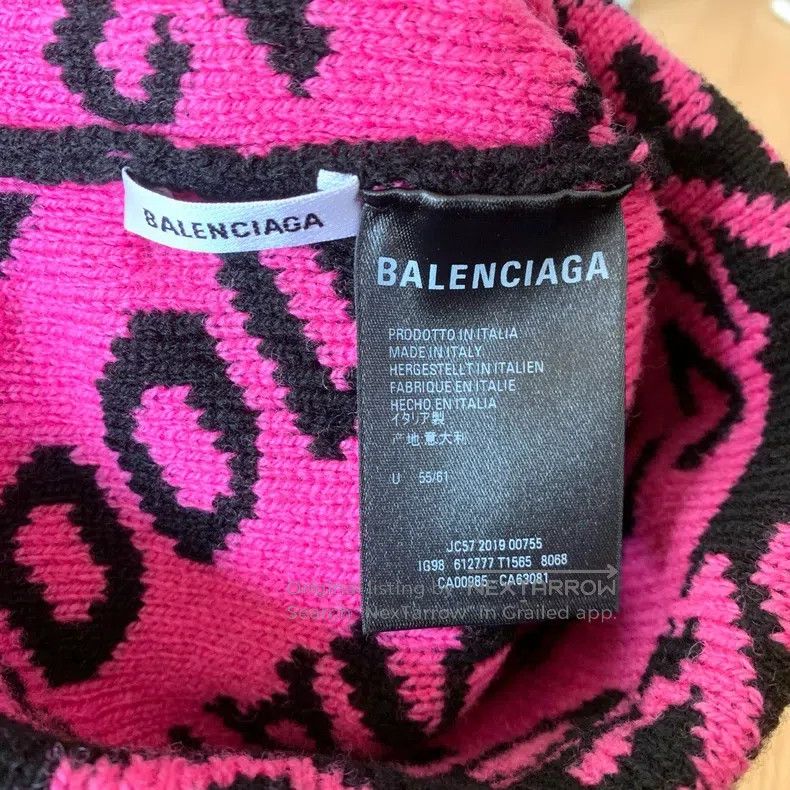 Balenciaga Balenciaga Fully printed fleece hat Size ONE SIZE - 4 Thumbnail