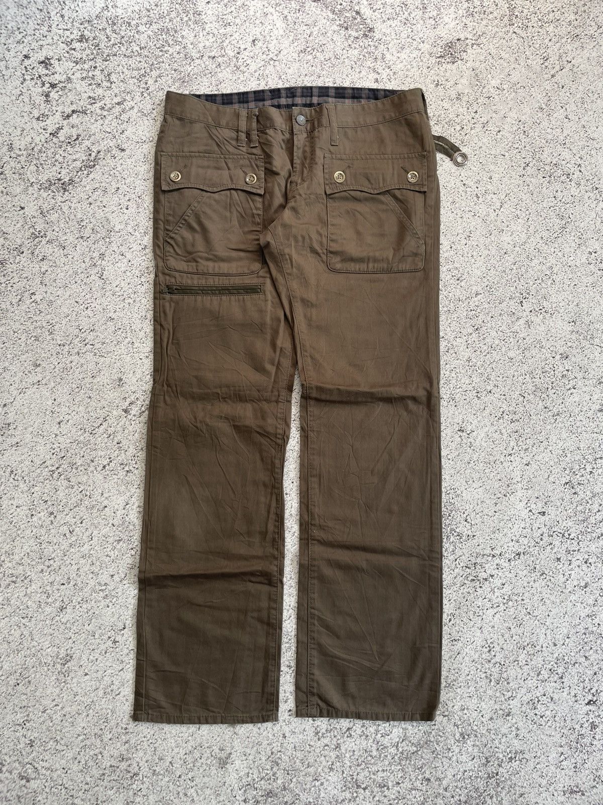 PPFM 2000s PPFM - Multi Pocket Cargo Pants Anarchy Emo Gothic Size US 32 / EU 48 - 1 Thumbnail