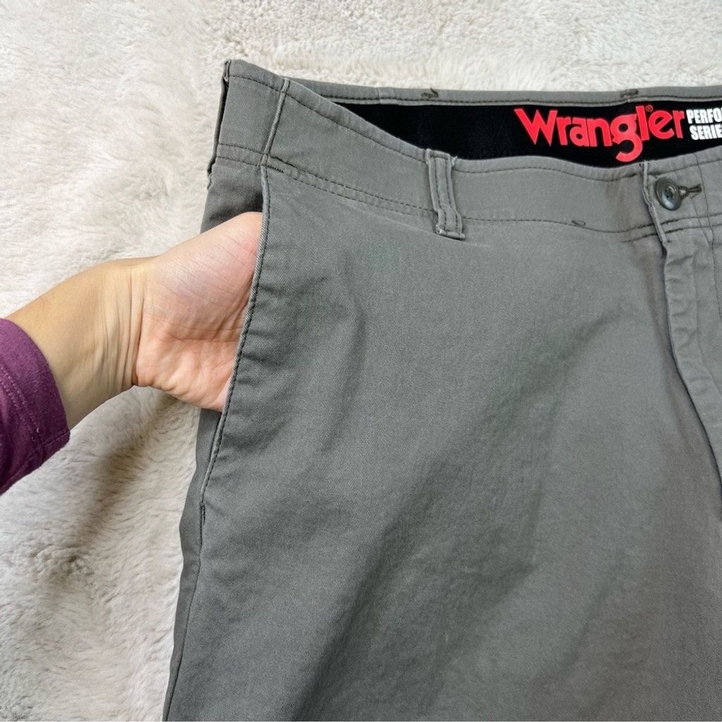 Wrangler Wrangler Performance Series Pants Mens 38x30 Khaki Chinos Size US 38 / EU 54 - 3 Thumbnail