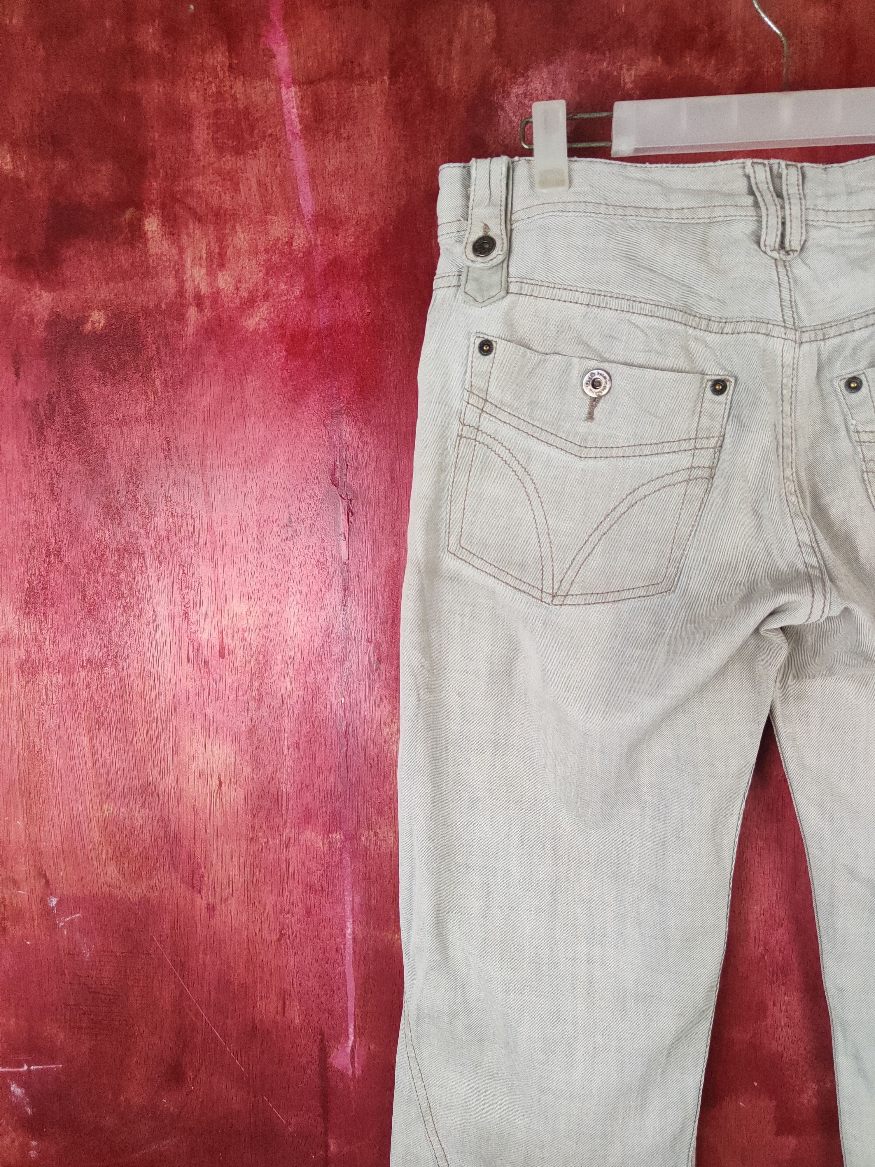 Dolce & Gabbana DL Dolce & Gabbana Blue Faded vintage Soft Denim #S1324 Size US 32 / EU 48 - 9 Thumbnail