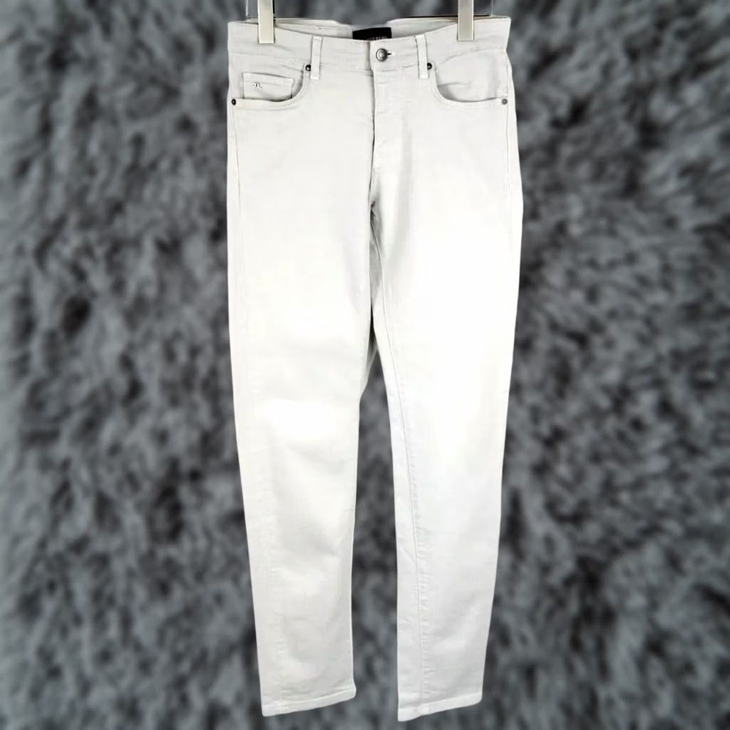 J.Lindeberg J.LINDEBERG Trousers Men W30/L34 Slim Fit Stretch Grey Jay Solid Size US 30 / EU 46 - 1 Thumbnail