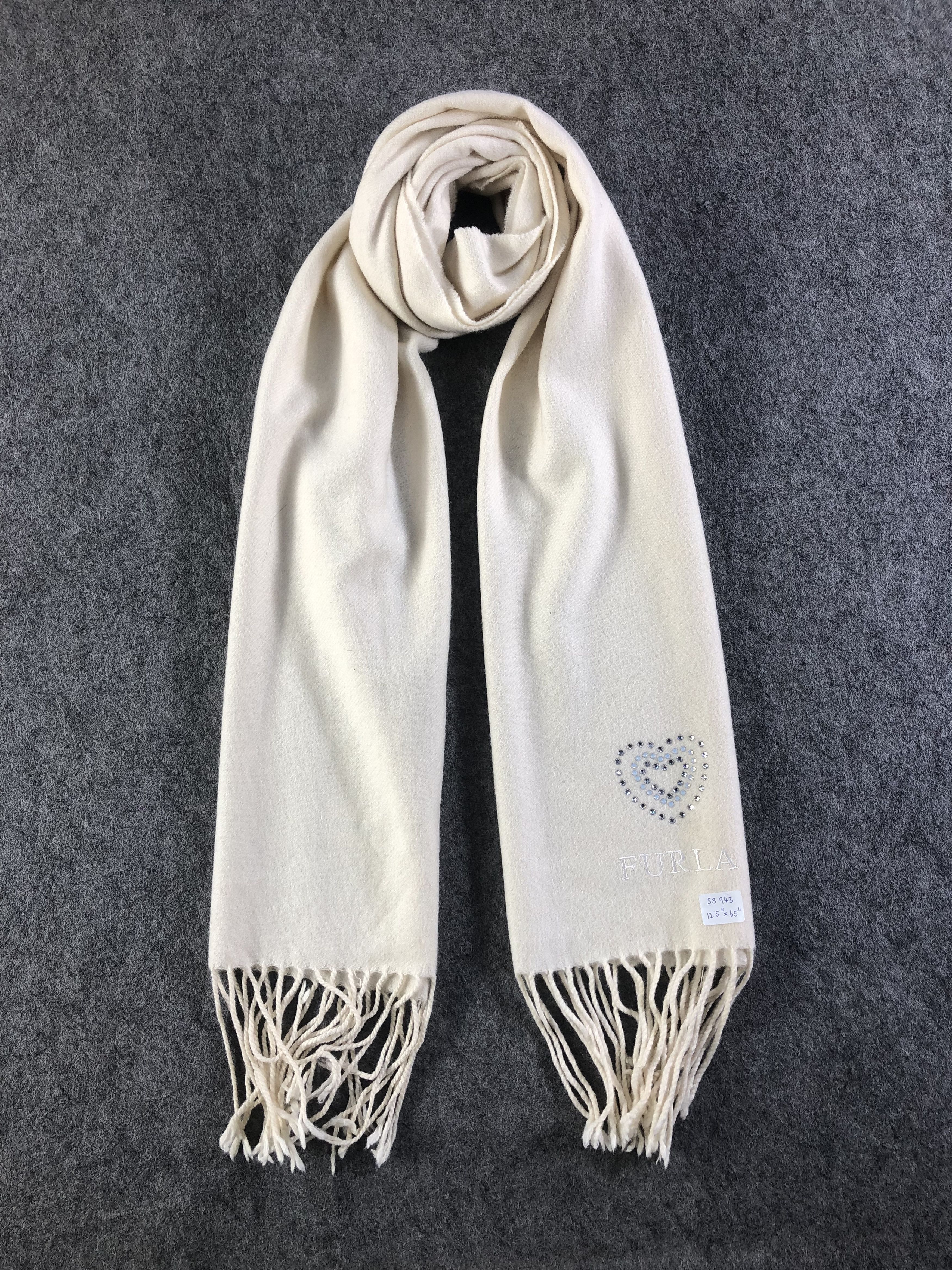 Furla × Vintage Furla Cashmere Scarf / Muffler / Neckwear Size ONE SIZE - 1 Thumbnail