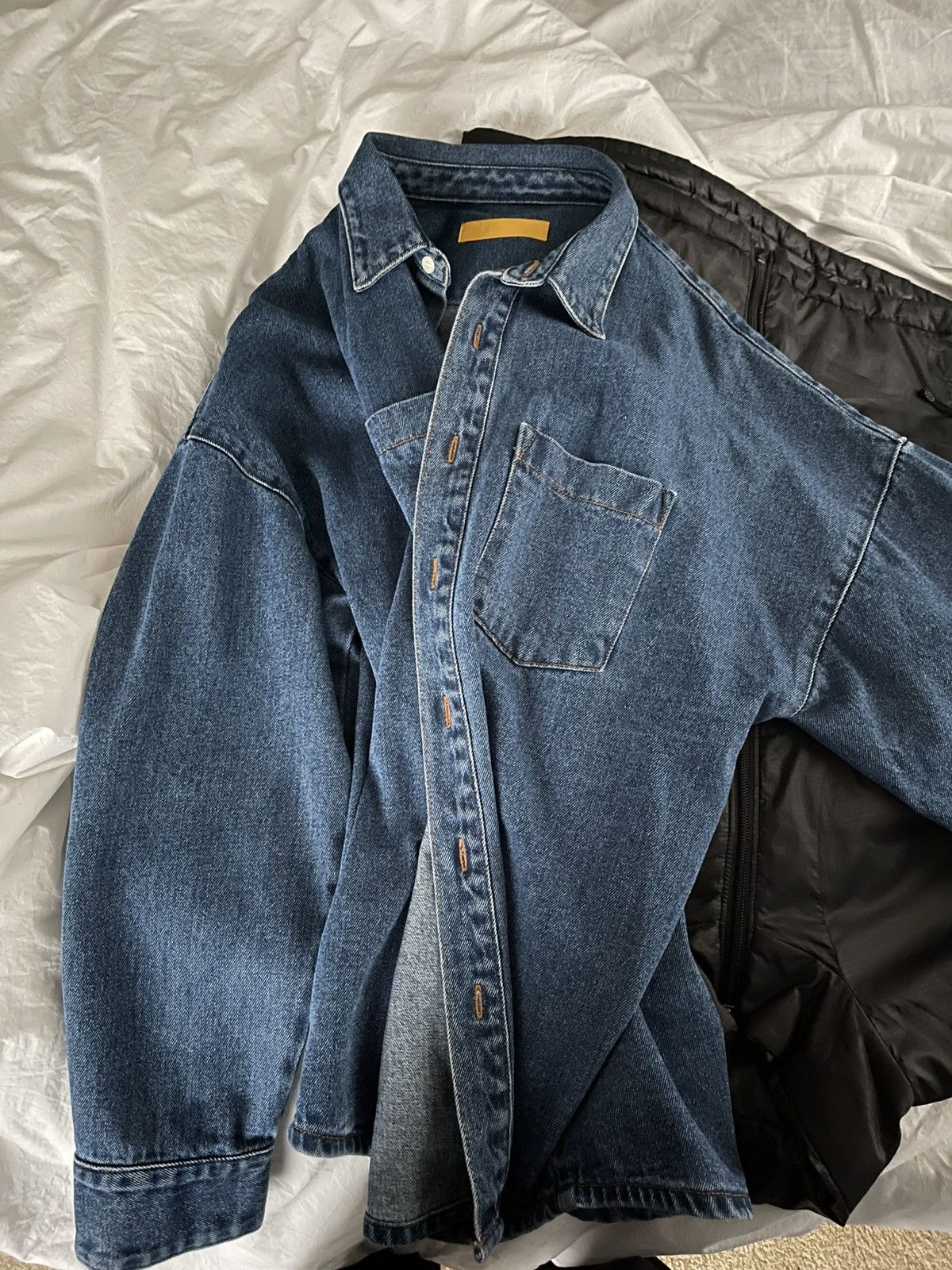 Other Yellow Label BLEU Workshirt – Denim Overshirt – M – NWT Size US M / EU 48-50 / 2 - 1 Preview