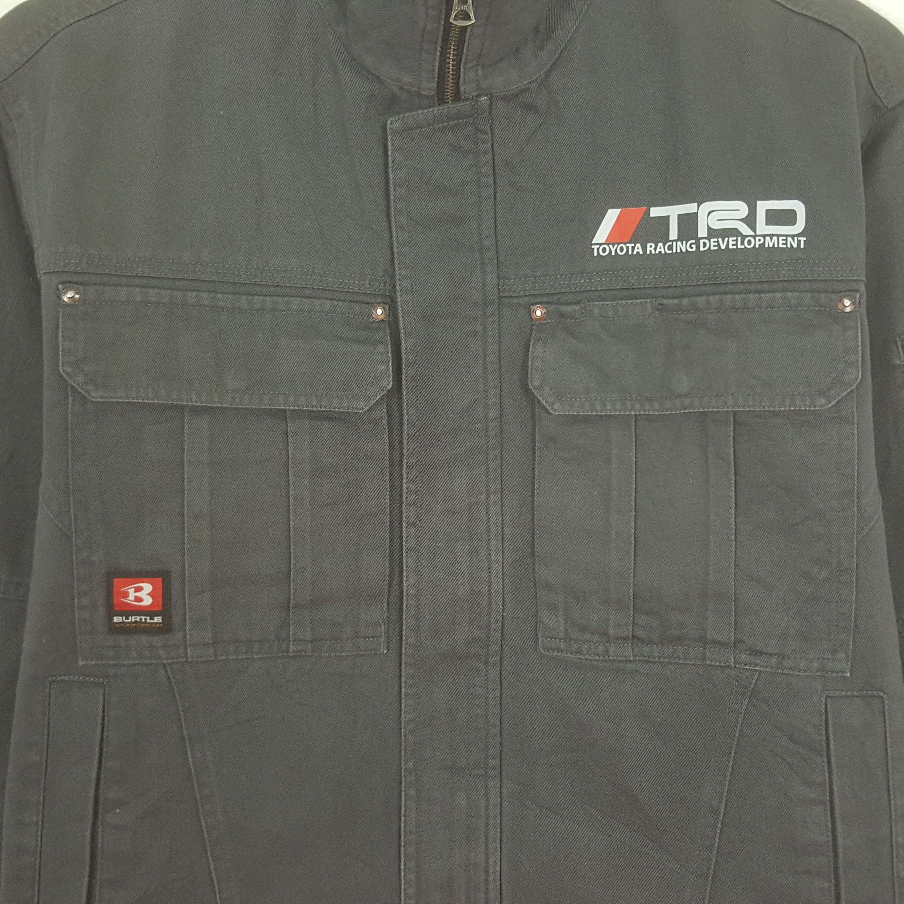 Japanese Brand Vintage Toyota Racing TRD Custom Worker Jacket Size US M / EU 48-50 / 2 - 4 Thumbnail