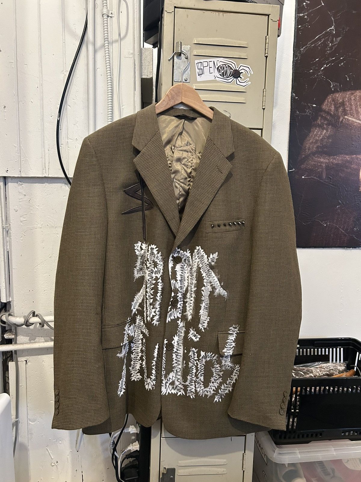 Vintage Reworked Vintage Blazer Size 44R - 1 Thumbnail