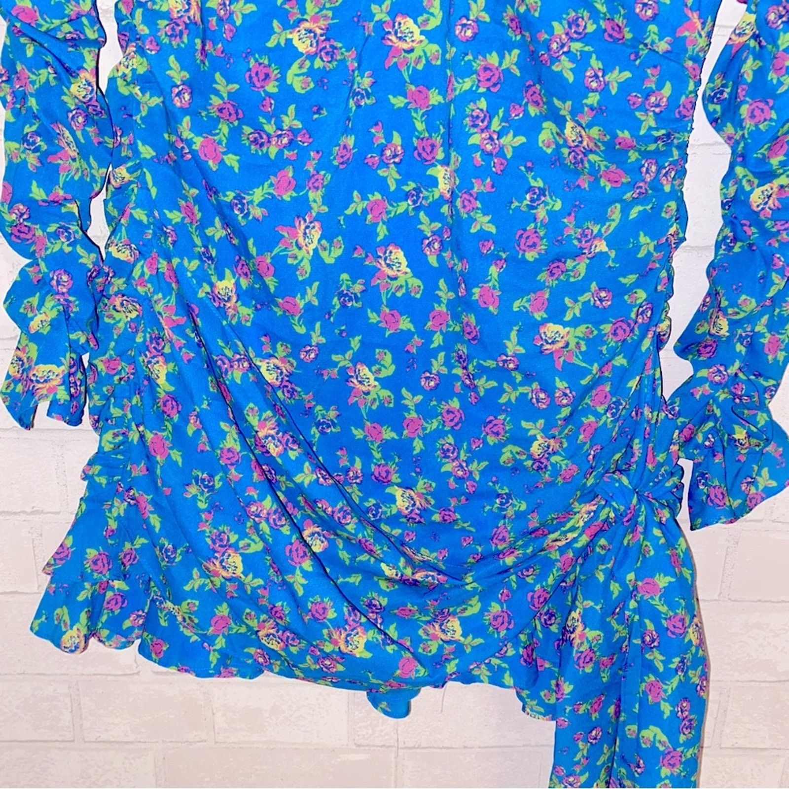 For Love & Lemons For Love & Lemons $265 Bahama Mini Dress LG EUC Size L / US 10 / IT 46 - 12 Thumbnail