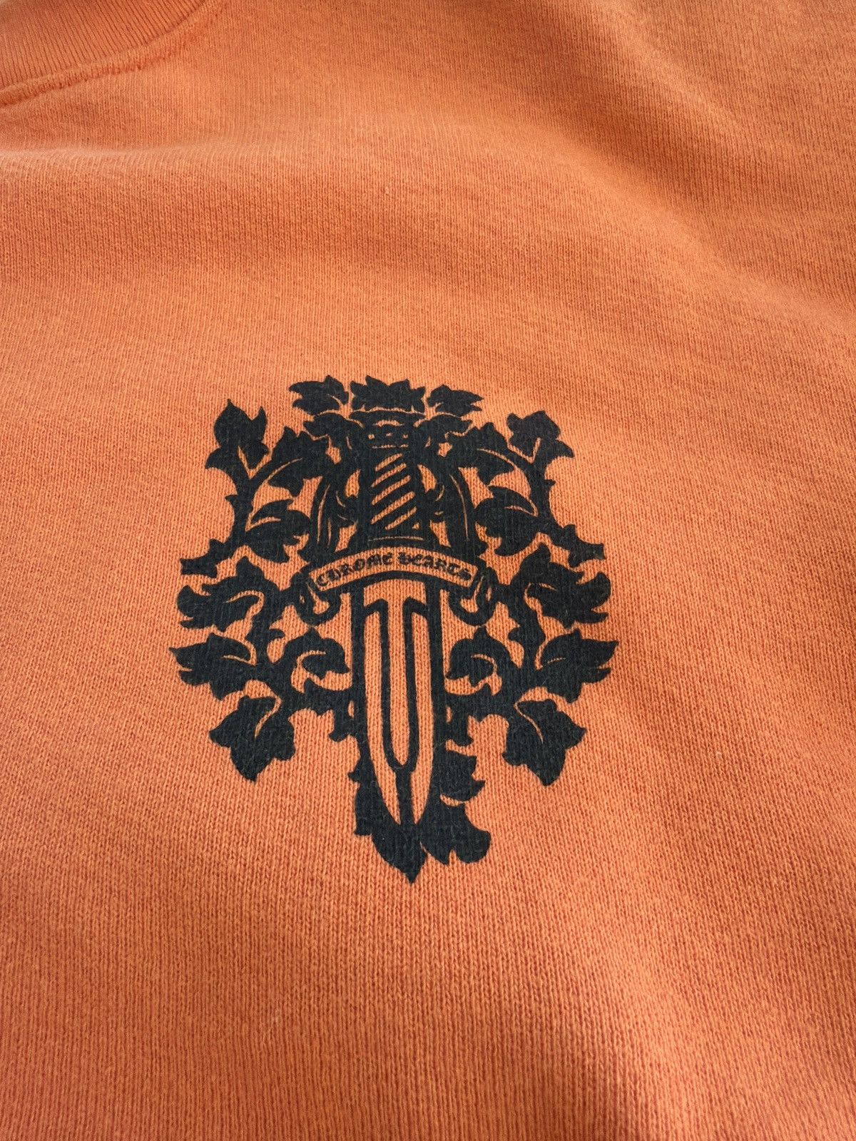 Chrome Hearts Chrome Hearts Orange Dagger Crewneck Size US M / EU 48-50 / 2 - 4 Thumbnail