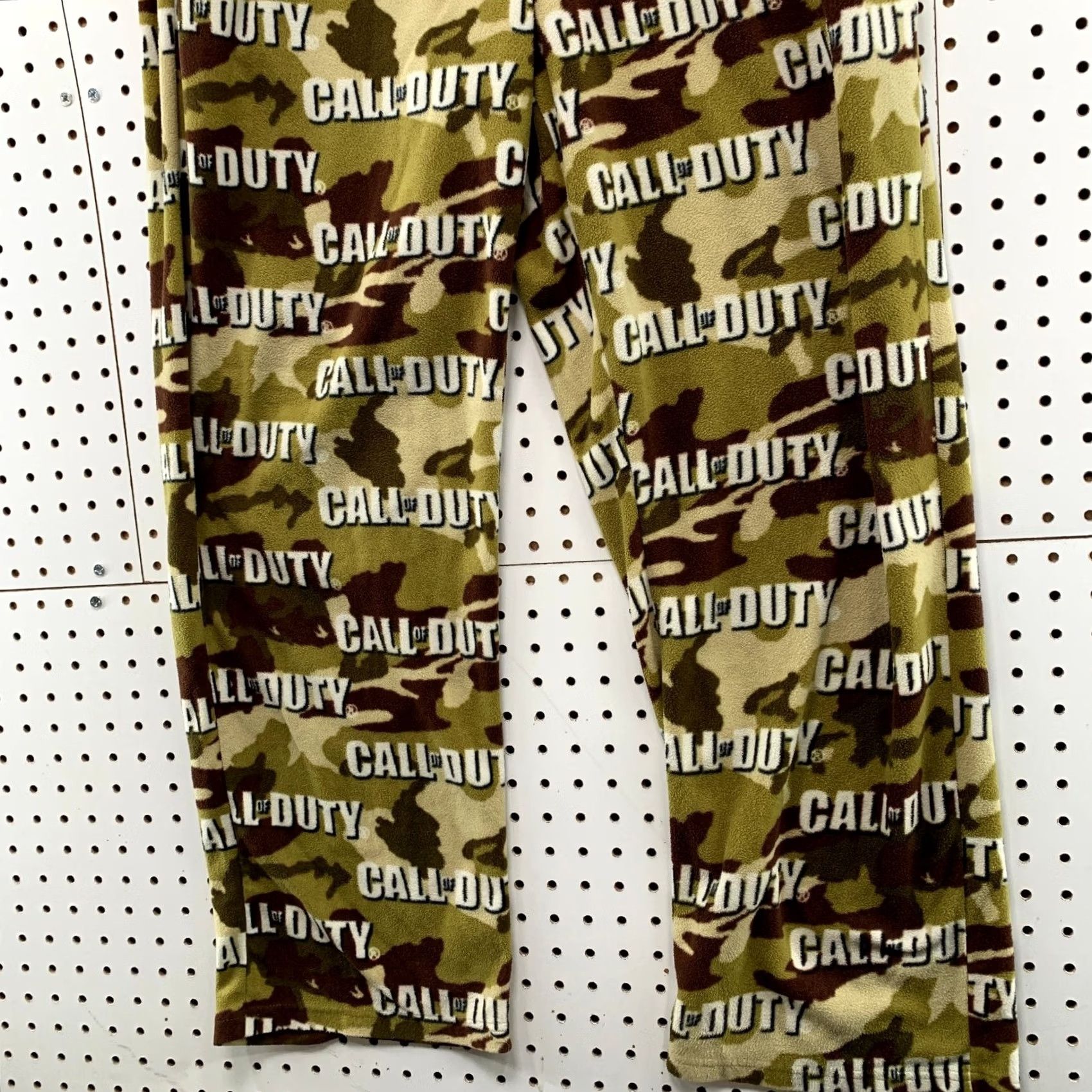Vintage Call Of Duty Fleece Pajama Pants Mens XL Brown Camouflage Video Game Size US 36 / EU 52 - 7 Thumbnail