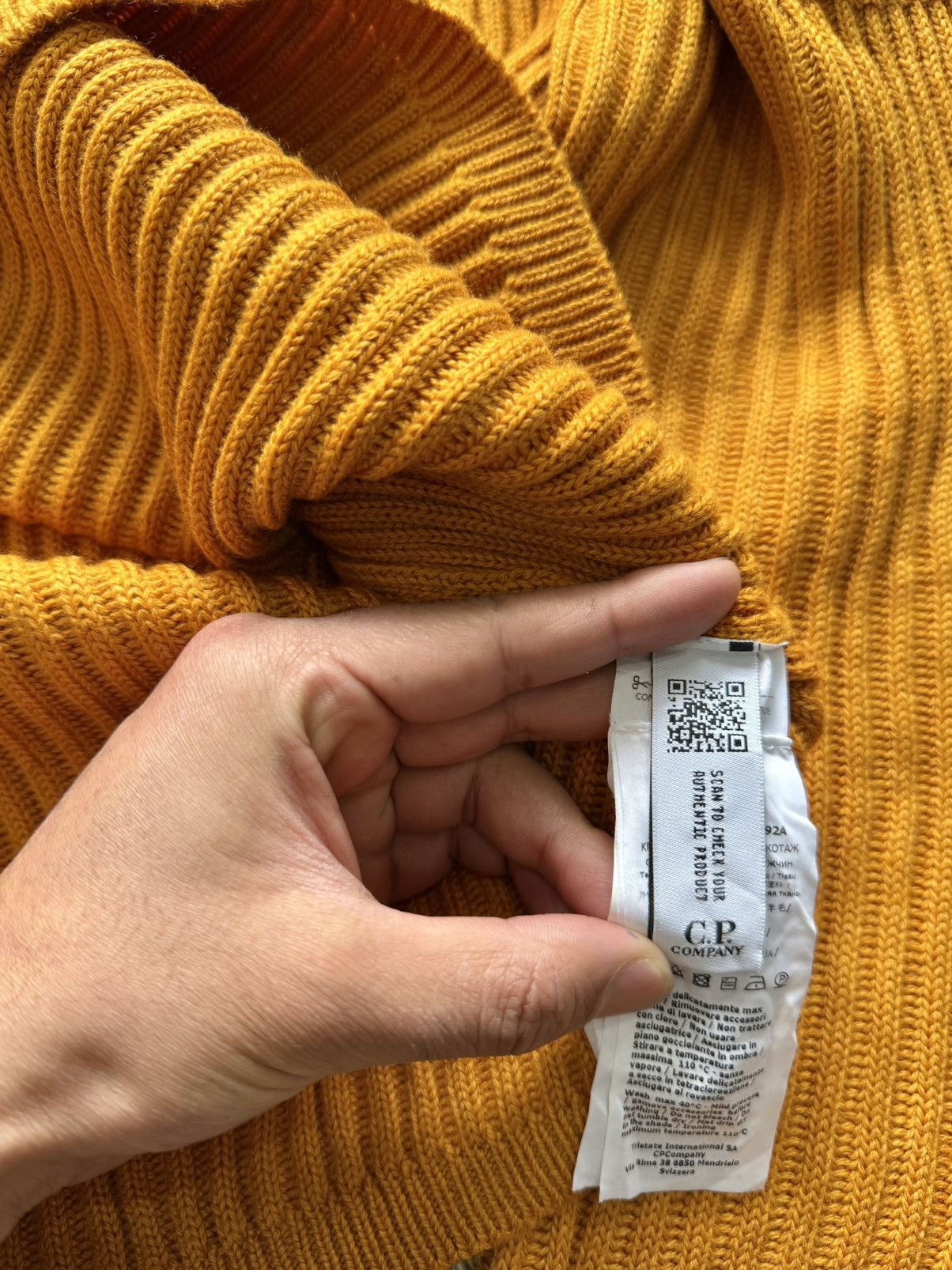 C.P. Company CP COMPANY FULL RIBBED SWEATER Size US L / EU 52-54 / 3 - 20 Thumbnail