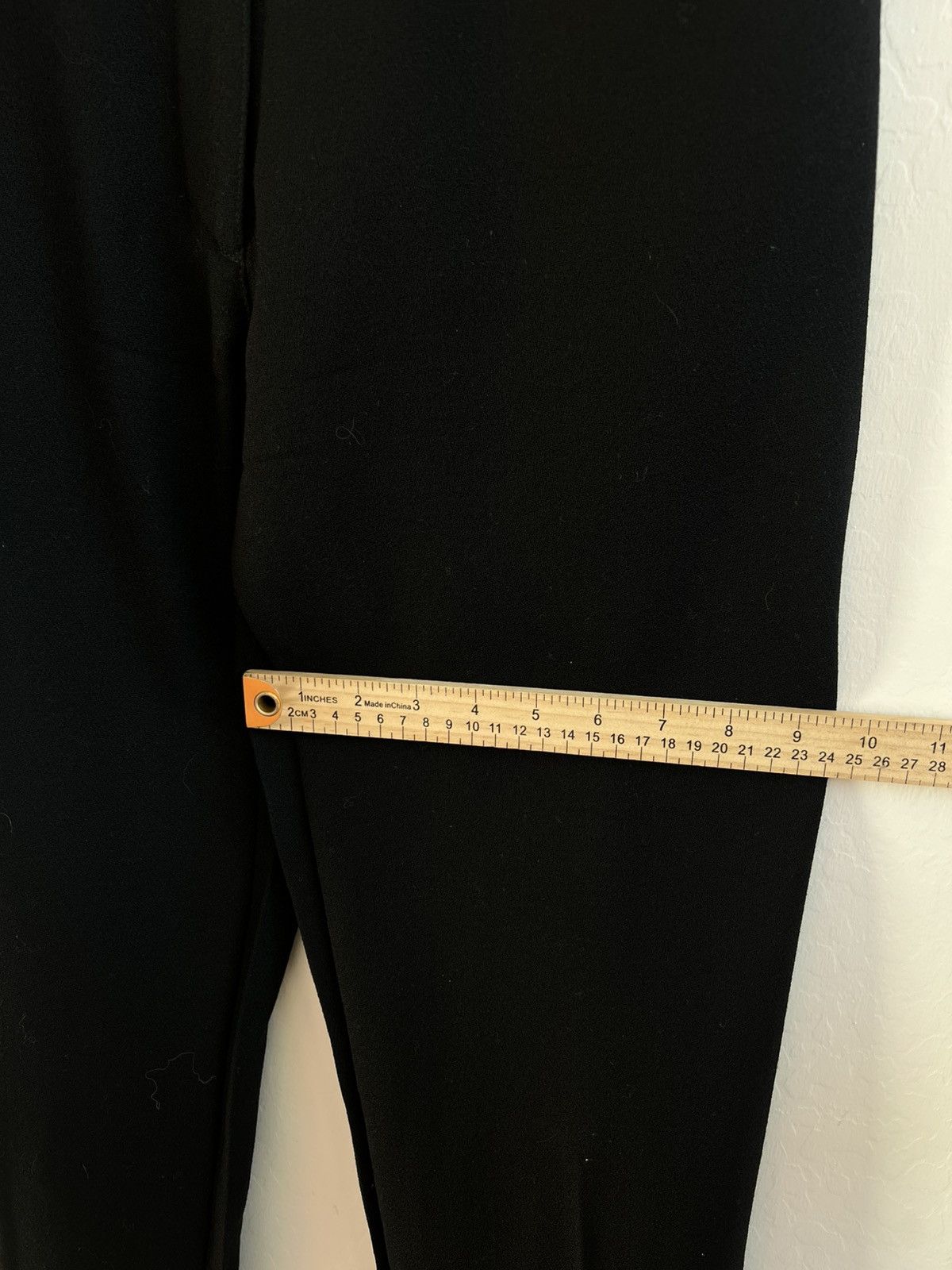 Versace Vintage Gianni Versace Wool Trousers Logo Button Detail Size 28" / US 6 / IT 42 - 9 Thumbnail