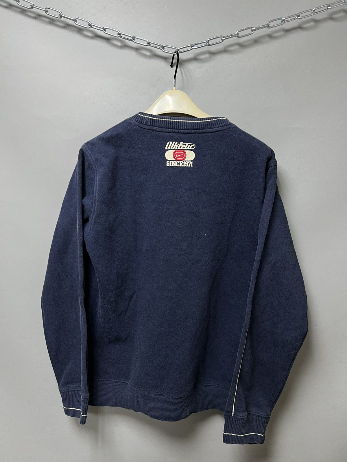 Nike × Vintage Vintage Nike sweatshirt big logo y2k Size US S / EU 44-46 / 1 - 3 Thumbnail