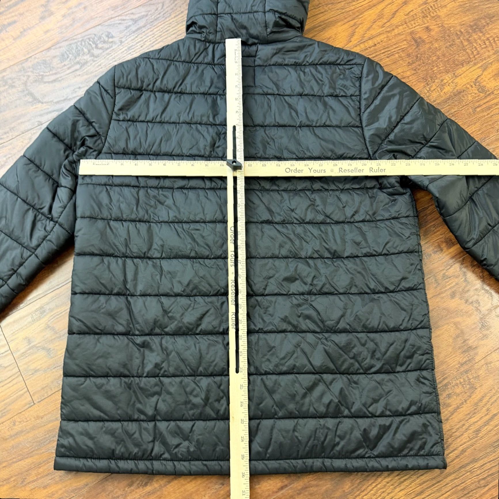 Stutterheim Stutterheim Jacket Mens XL Black Rain Coat Hooded Full Zip Insulated Quilted Size US XL / EU 56 / 4 - 7 Thumbnail