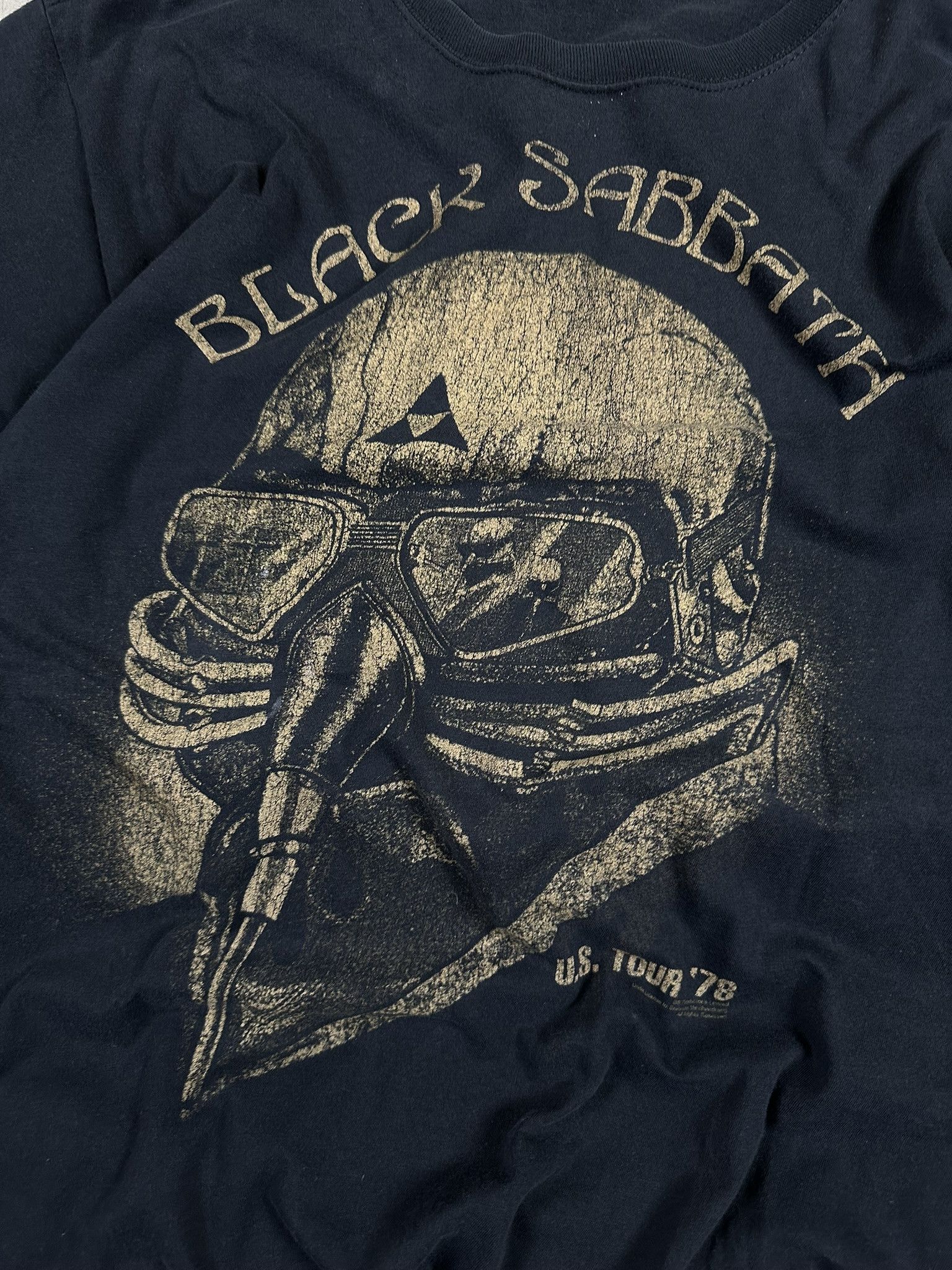 Band Tees Vintage Y2k Black Sabbath US Tour Band Promo T-shirt Size US M / EU 48-50 / 2 - 9 Thumbnail