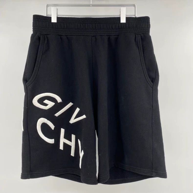 Givenchy Givenchy SizeS Embroidered Letter Shorts Size US 29 - 1 Thumbnail