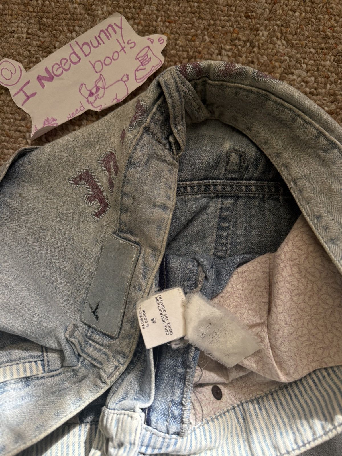 55DSL × Diesel vintage diesel light wash denim Size US 34 / EU 50 - 5 Thumbnail