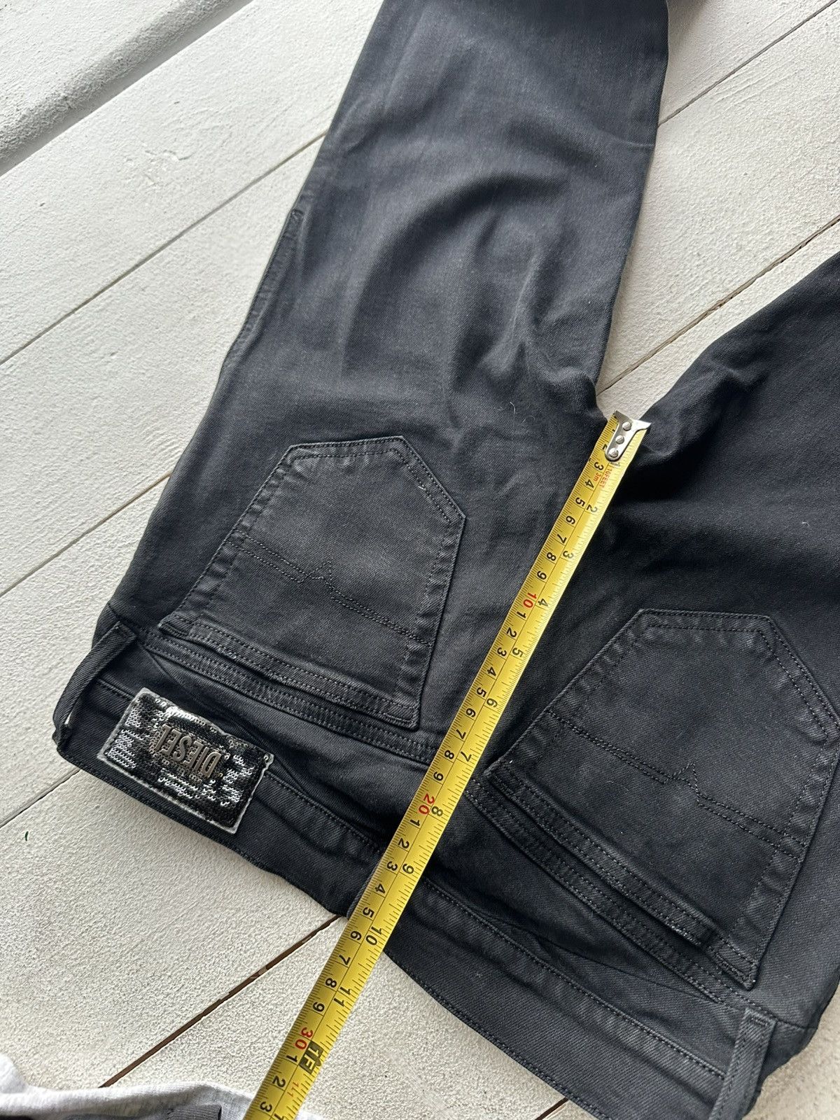 Diesel 🚨Gothic Diesel Regular Slim relax Flared Jeans Womens Size 26" / US 2 / IT 38 - 12 Thumbnail