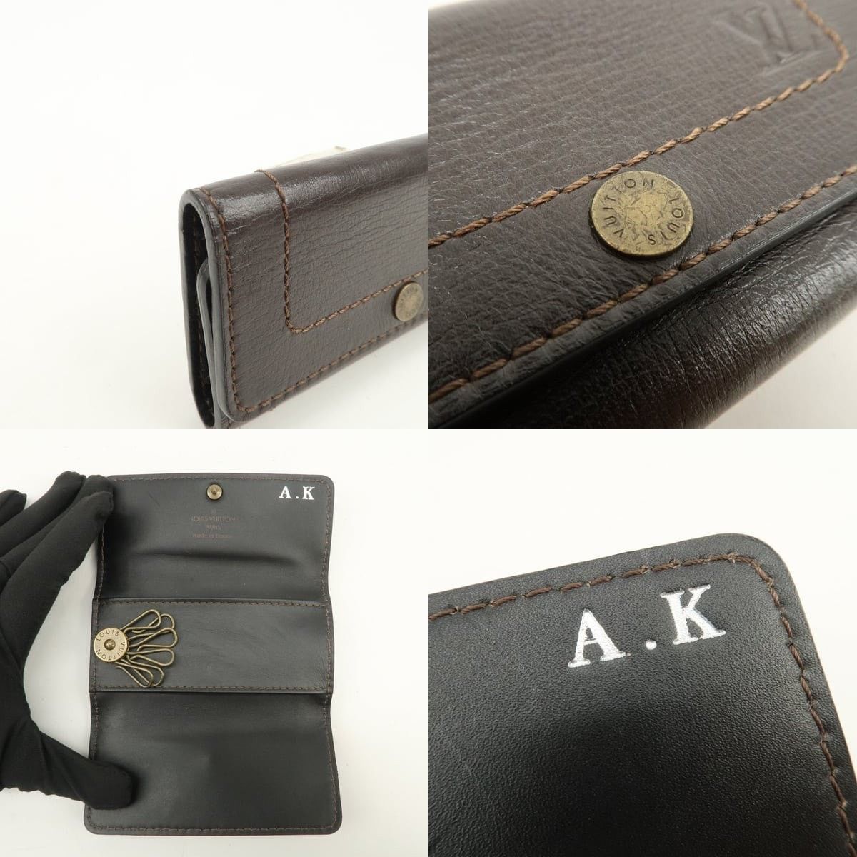 Louis Vuitton Louis Vuitton Utah Multicles 6 Key Case Leather Key Holder Size ONE SIZE - 5 Thumbnail