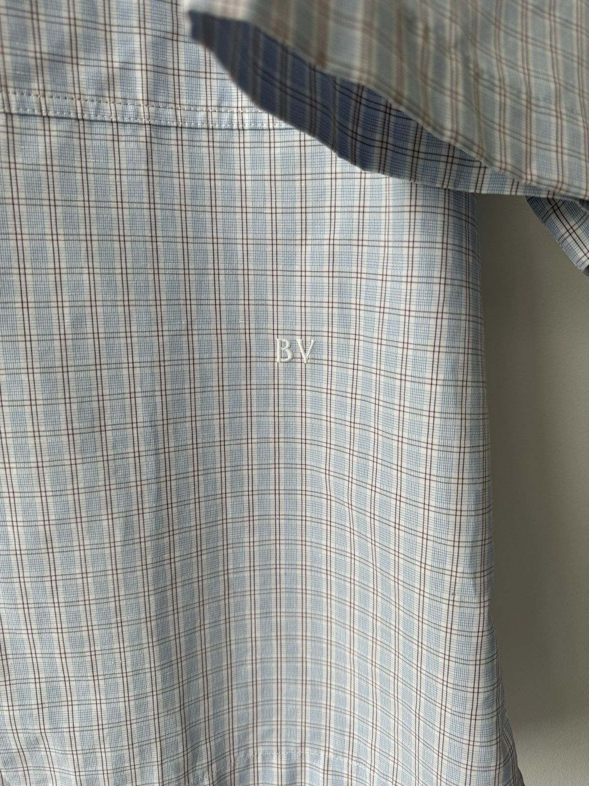 Bottega Veneta BOTTEGA VENETA OVERSIZED CHECKED BUTTON UP SHIRT Size US S / EU 44-46 / 1 - 6 Thumbnail