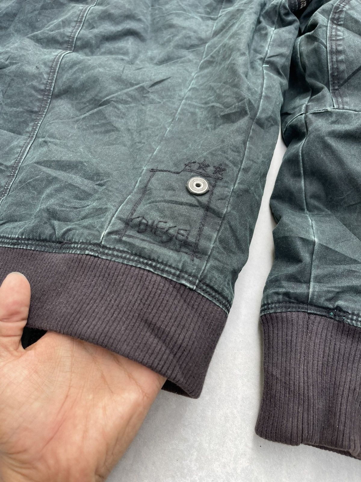 Diesel 🔥RARE🔥 DIESEL DETACHABLE SLEEVE RAIDER JACKET Size US S / EU 44-46 / 1 - 17 Thumbnail