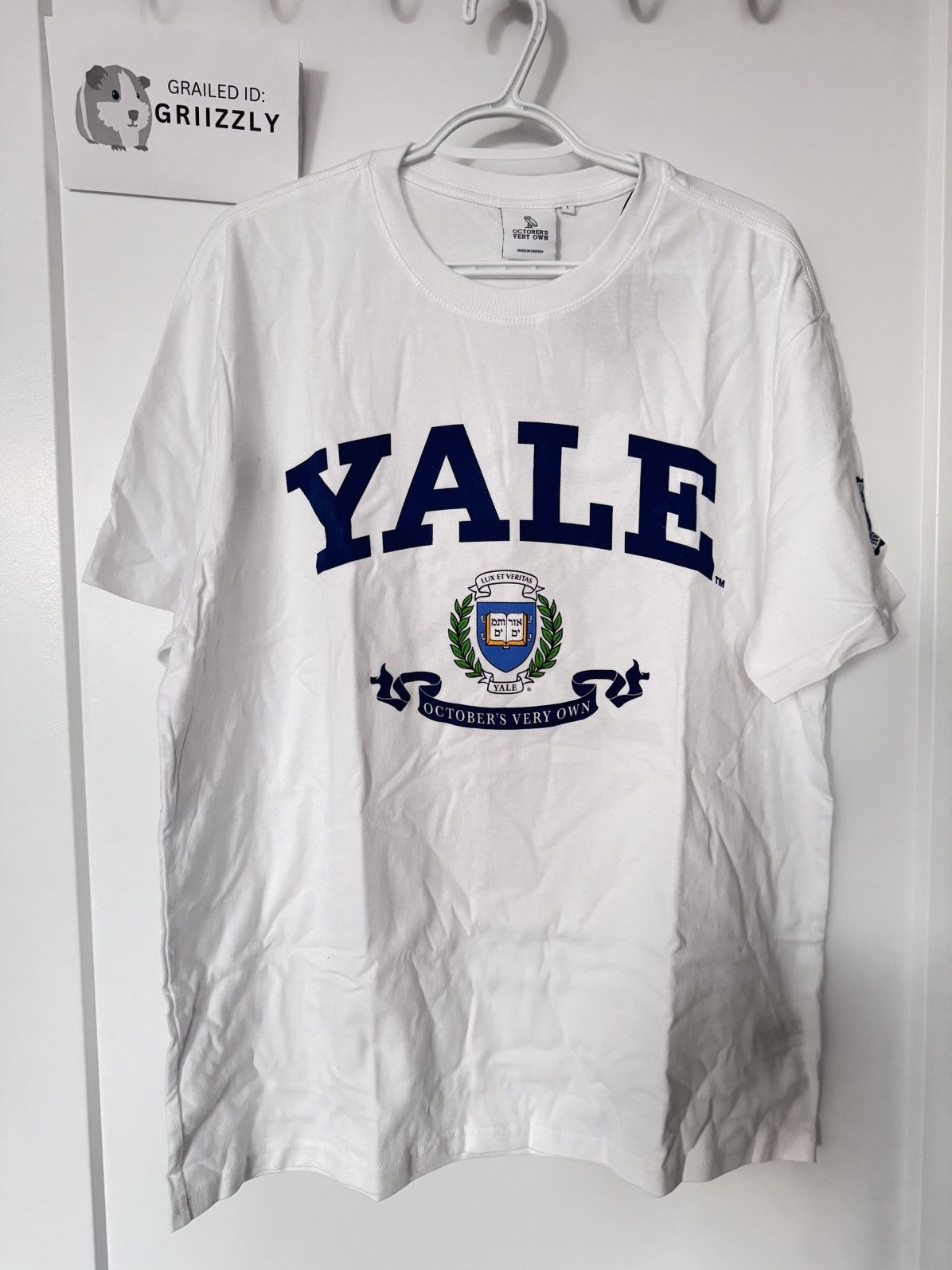 Drake OVO X Yale T-Shirt 🦉📚 Size US L / EU 52-54 / 3 - 2 Thumbnail