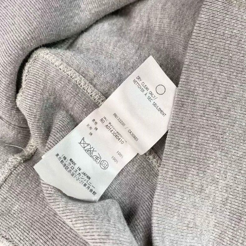 Thom Browne Thom Browne Gray round neck hoodie Size US M / EU 48-50 / 2 - 5 Thumbnail