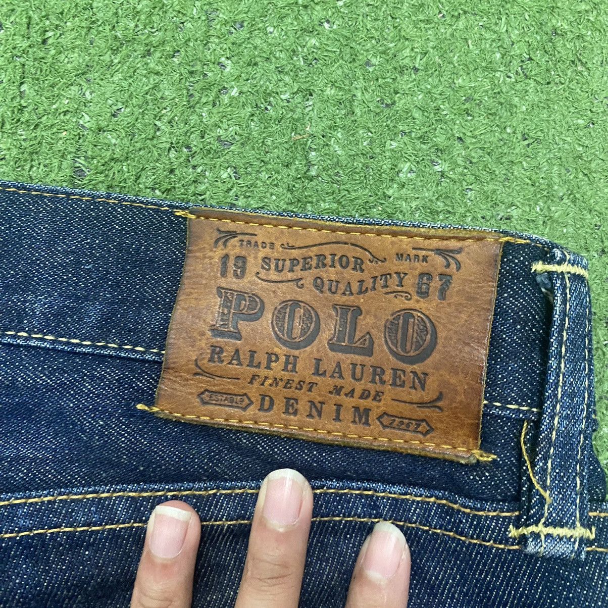 Polo Ralph Lauren W34-36 Polo Ralph Lauren Distressed Denim Jeans Army Ripped Size US 34 / EU 50 - 13 Thumbnail