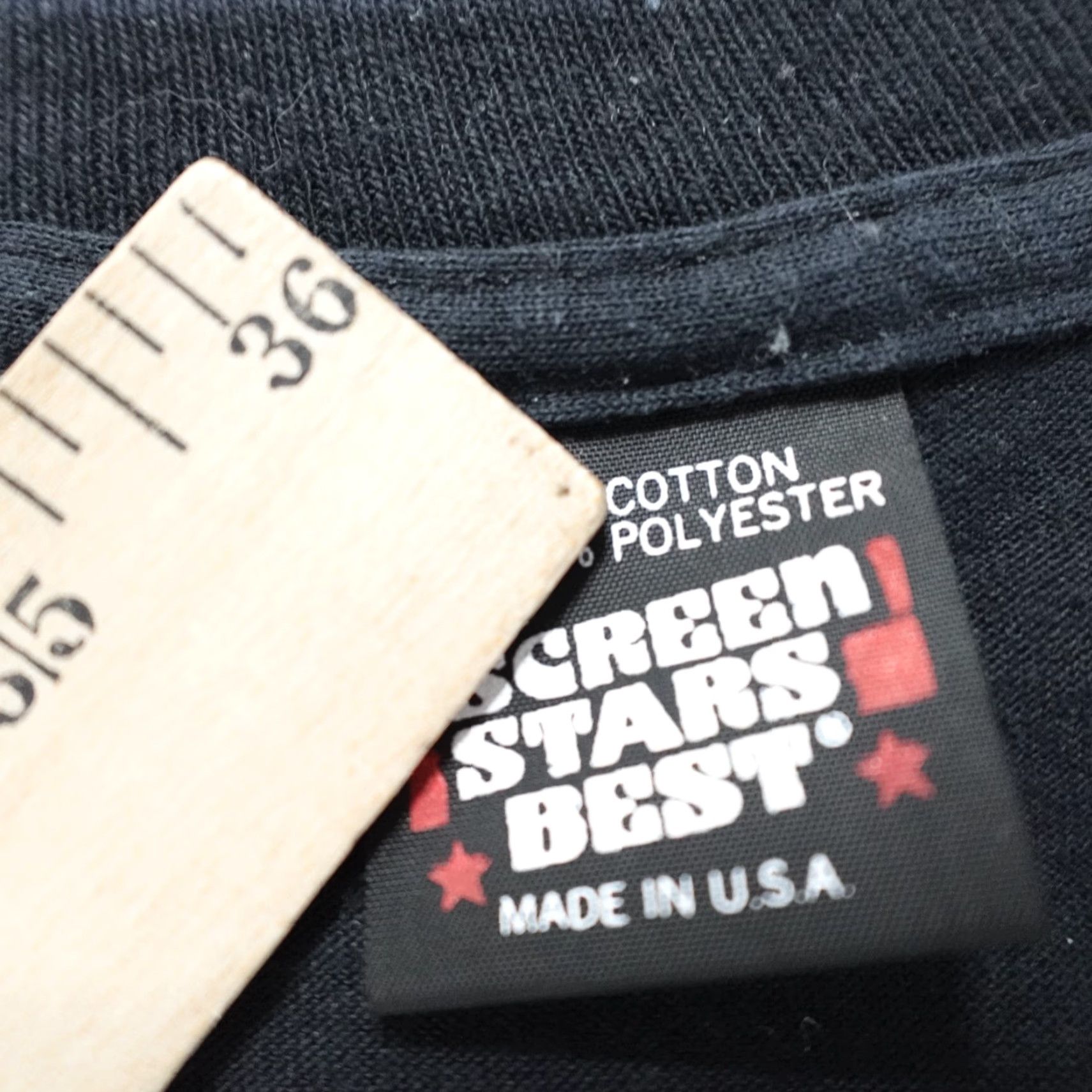 Vintage VINTAGE American Vintage Shirt M Men Black Graphic Print Desert Storm Operation Shirt Short Sleeve Crew Neck Cotton Blend Jersey Size M Size US M / EU 48-50 / 2 - 3 Thumbnail