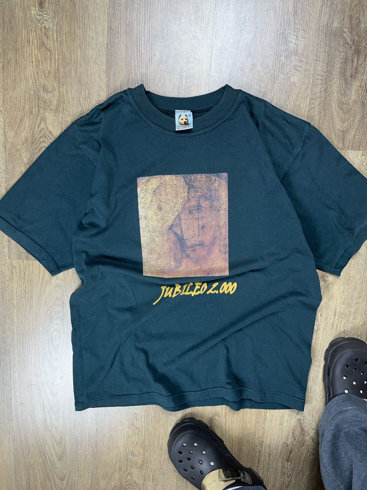 Vintage ➕vintage Kiko Arguello art 2000 world youth day t-shirt Size US XL / EU 56 / 4 - 1 Thumbnail