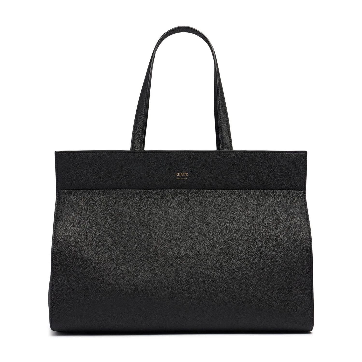KHAITE KHAITE Crosby Black Leather Tote Bag New & Authentic Size ONE SIZE - 1 Thumbnail