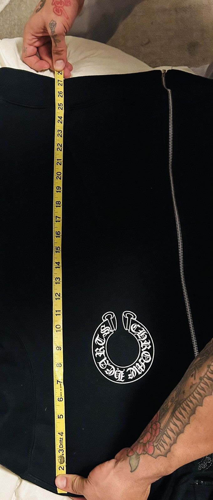 Chrome Hearts Chrome Hearts FU Zip Dagger Hoodie (Thick Lined) Size US L / EU 52-54 / 3 - 15 Thumbnail