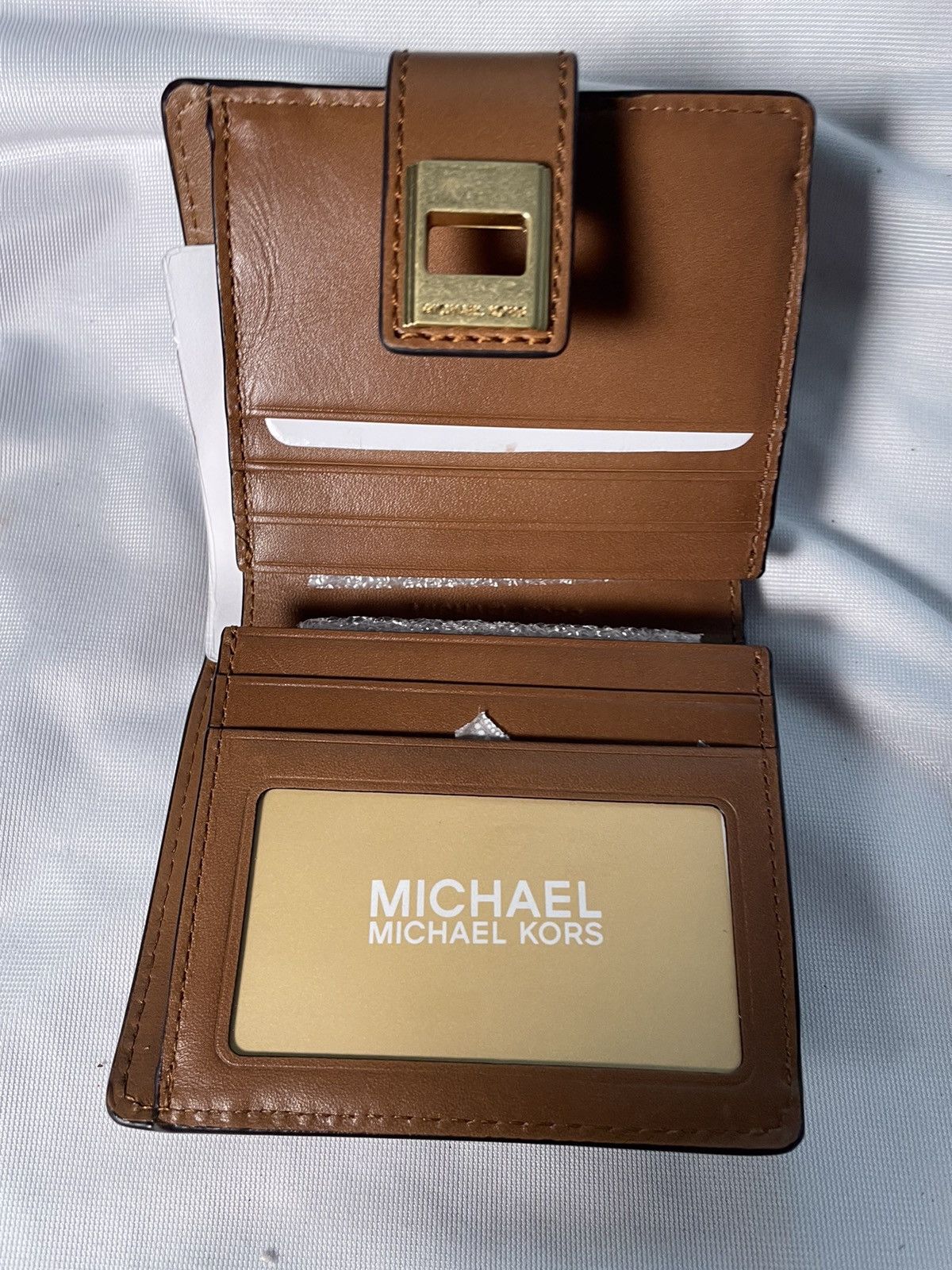 Michael Kors Michael Kors Logo Bi-Fold Wallet Size ONE SIZE - 3 Thumbnail