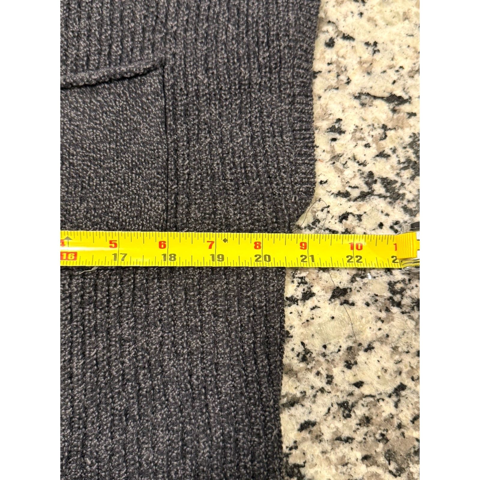 Free People Free People Beach Freya Sweater Top M Gray Short Sleeve Knit Ribbed Size M / US 6-8 / IT 42-44 - 3 Thumbnail