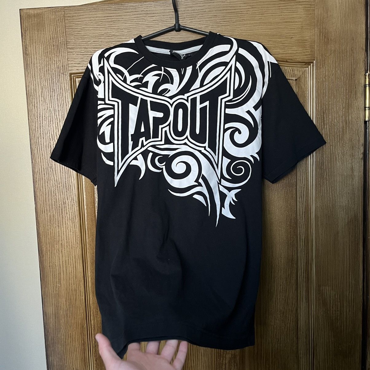 Affliction × Tapout Man T-shirt Overprint Tapout Vintage Distressed Y2k Size US L / EU 52-54 / 3 - 2 Thumbnail