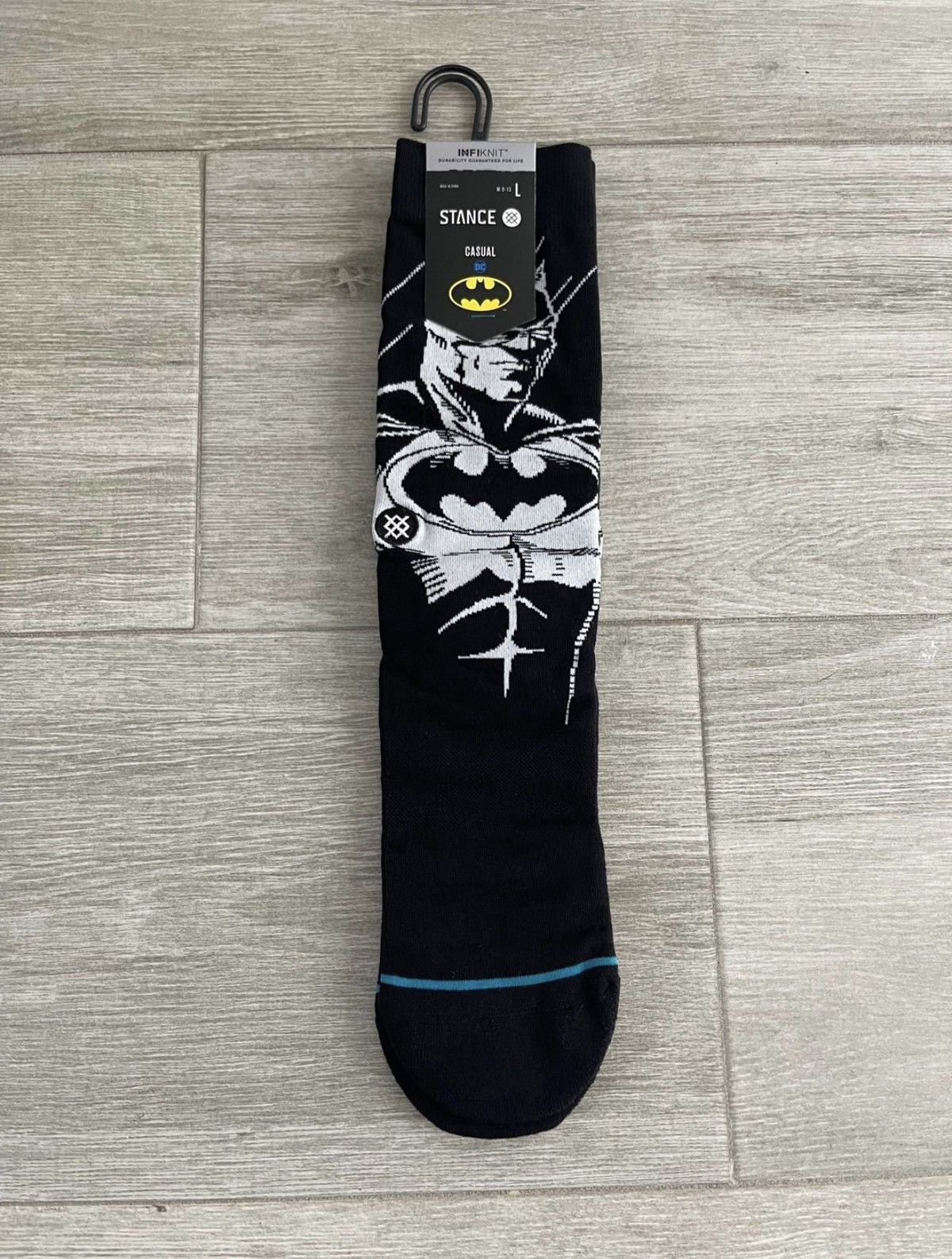 Stance Socks Stance Batman Infiknit Black Crew Socks Box Set Sz Large New Size ONE SIZE - 3 Thumbnail