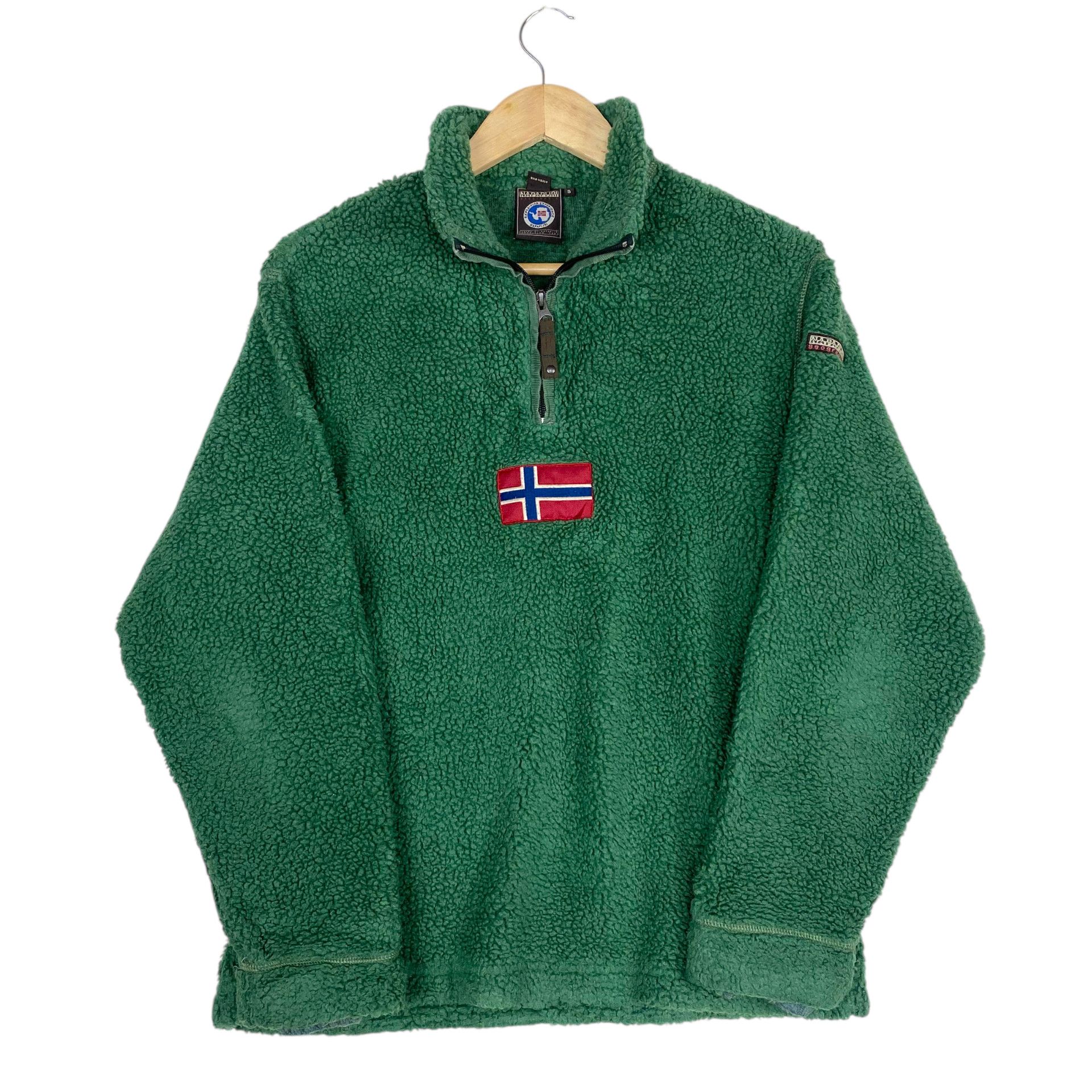 Napapijri 💥NAPAPIJRI GEOGRAPH HALFZIP PULLOVER SWEATER Size US S / EU 44-46 / 1 - 1 Thumbnail