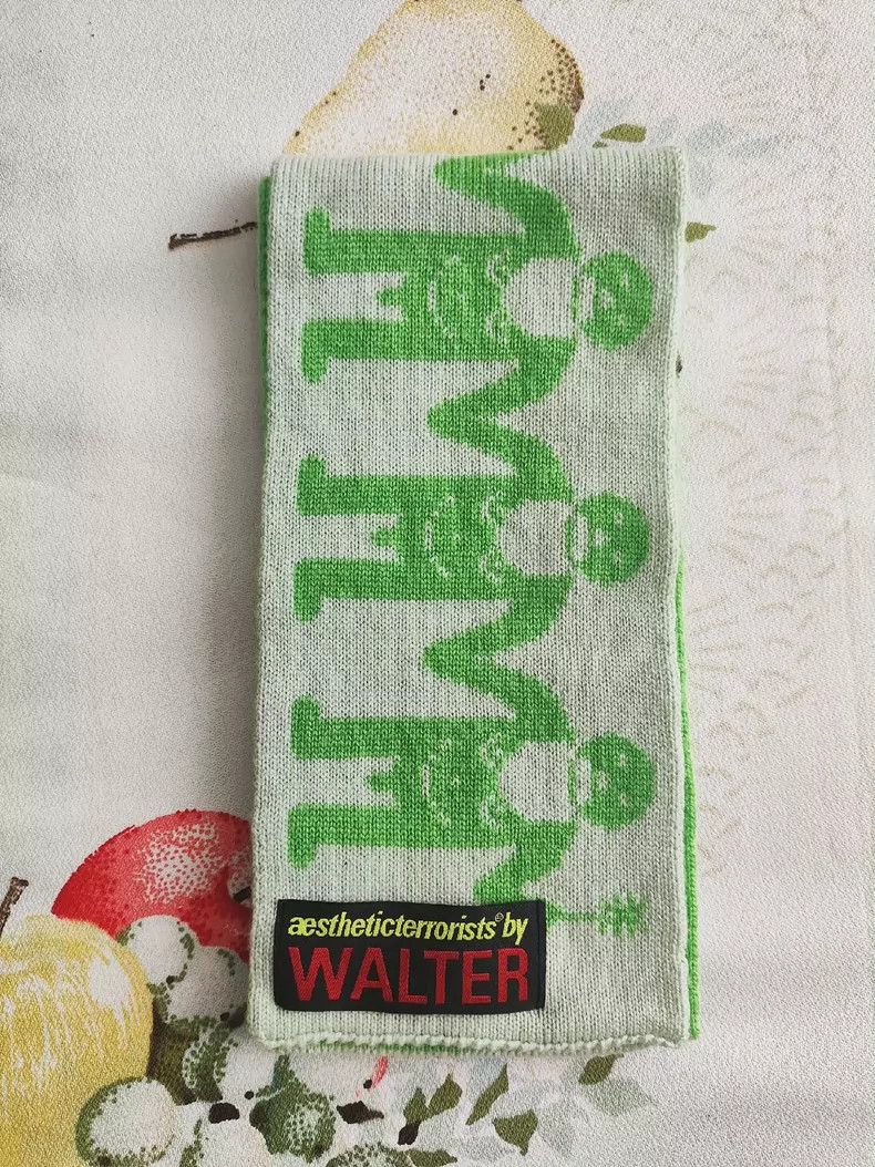 Walter Van Beirendonck walter van beirendonck 02aw green scarf Size ONE SIZE - 1 Thumbnail