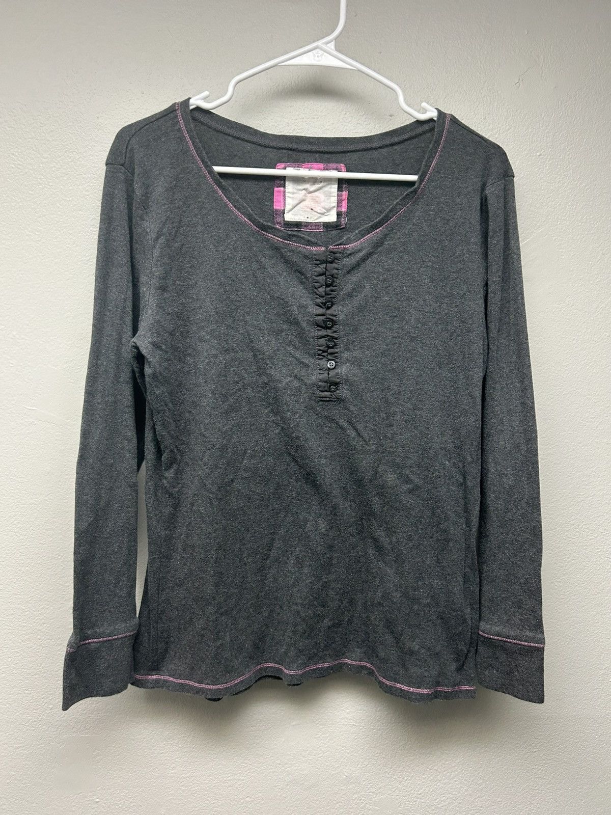 DKNY DKNY Dark Grey Button Shirt Size M / US 6-8 / IT 42-44 - 1 Thumbnail