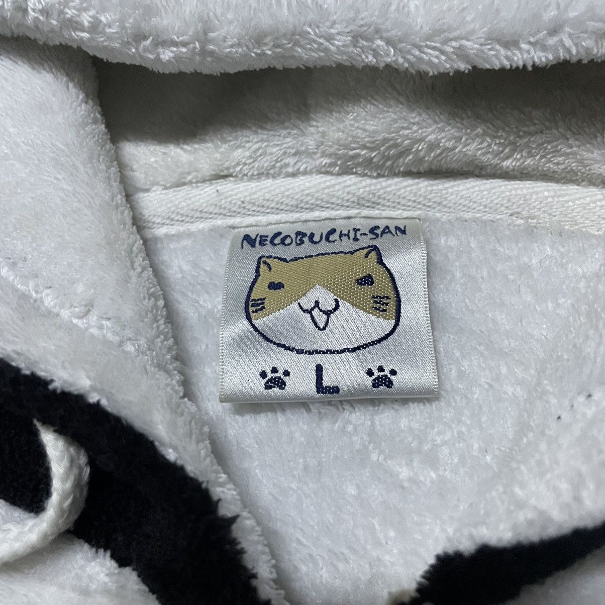 Anime × Japanese Brand 💥Negobuchi-San Fleece Zipper Hoodie Size M / US 6-8 / IT 42-44 - 4 Thumbnail